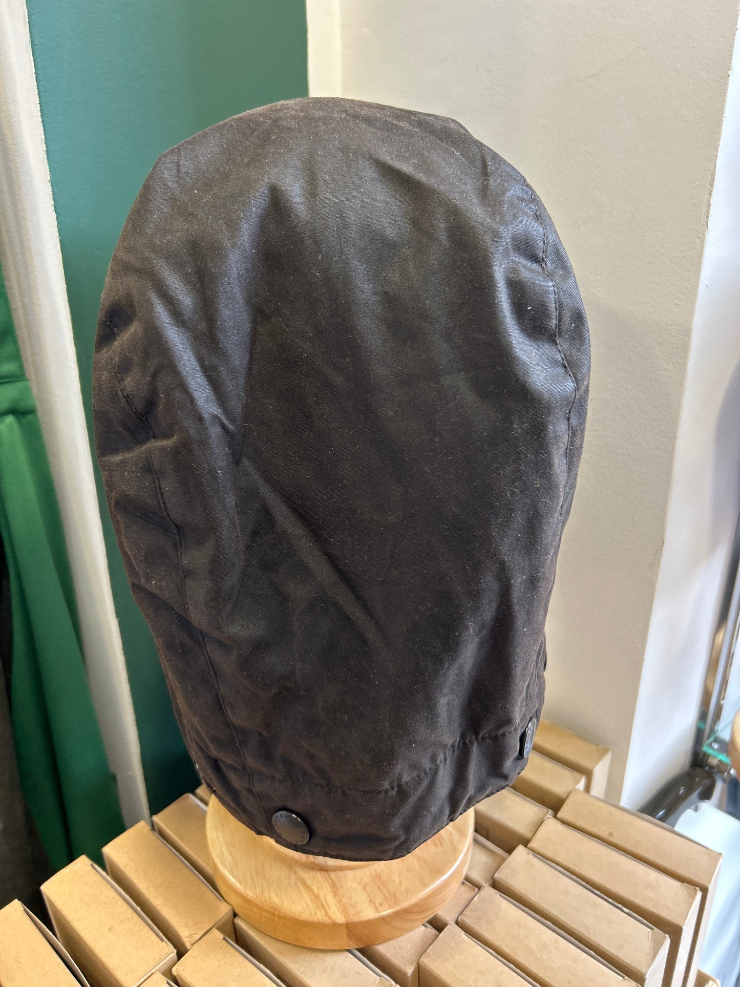 Cappuccio Barbour oliva DURACOTTON Taglia Unica -Oliva  Duracotton hood A137 - Shop In London