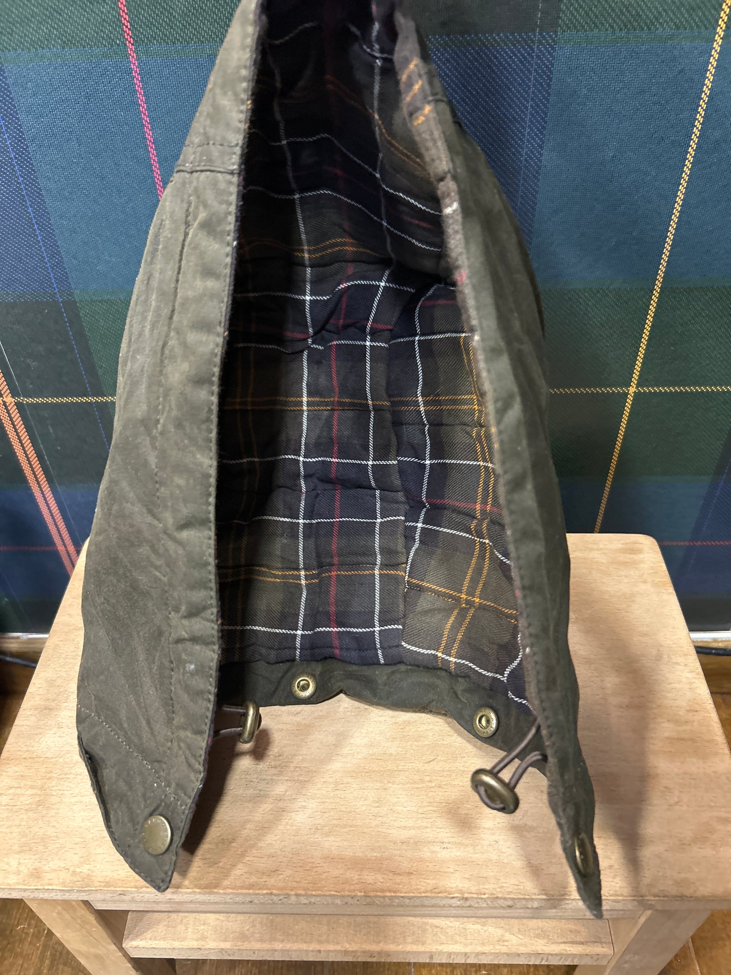 Cappuccio Barbour verde per Bower Jacket - Olive Hood for Bower Lady Coat