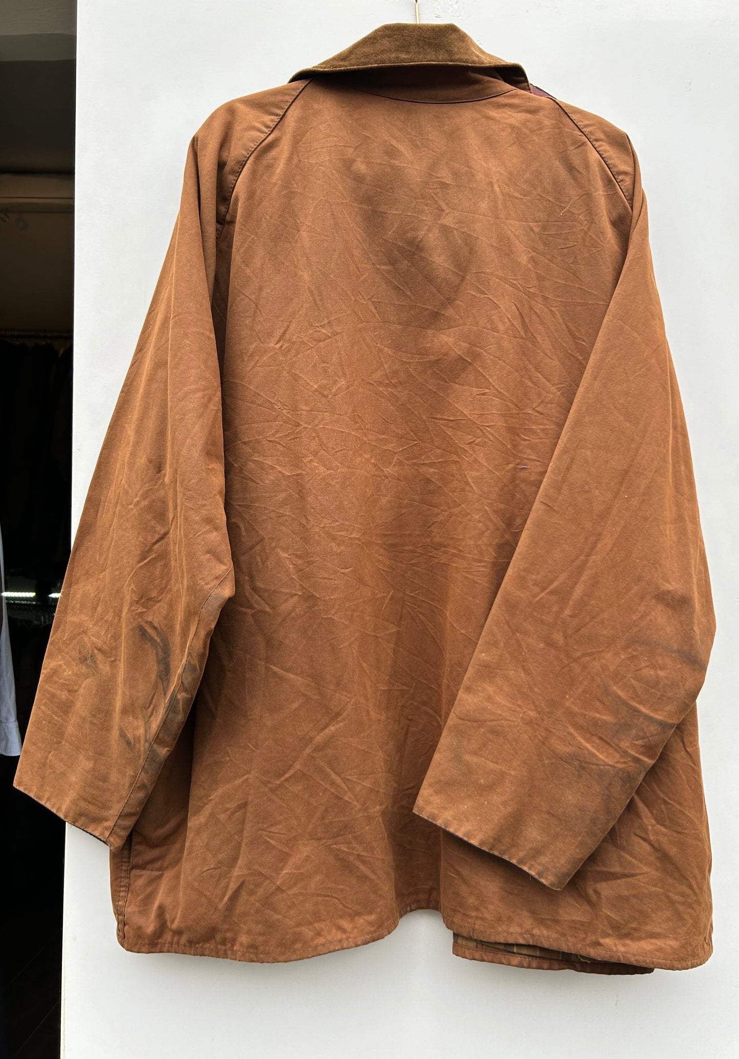 Barbour Giacca Beaufort vintage marrone XXL Man Vintage Wax Beaufort Brown XXL