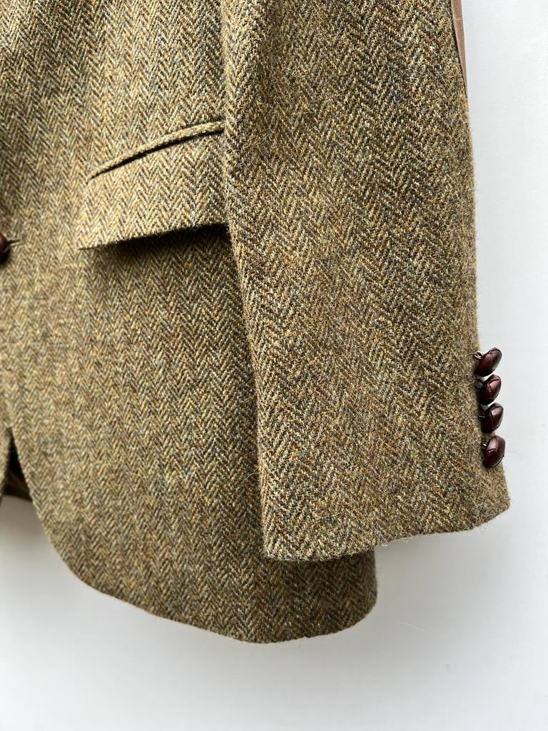 Giacca Barbour Unisex verde Tweed Tg.48 Tweed Jacket Size uk38