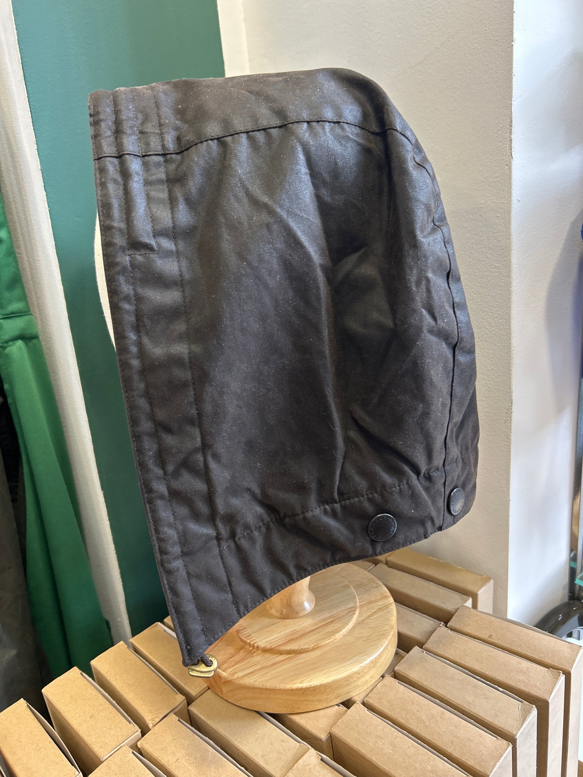 Cappuccio Barbour oliva DURACOTTON Taglia Unica -Oliva  Duracotton hood A137 - Shop In London