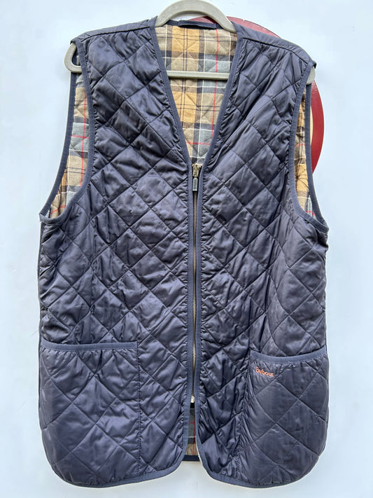 Gilet Barbour Trapuntato Blu 44 navy  Quilted Waistcoat L