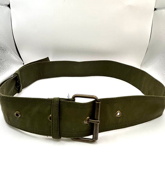 Cintura verde cerata per Barbour da moto - Green wax replacement belt