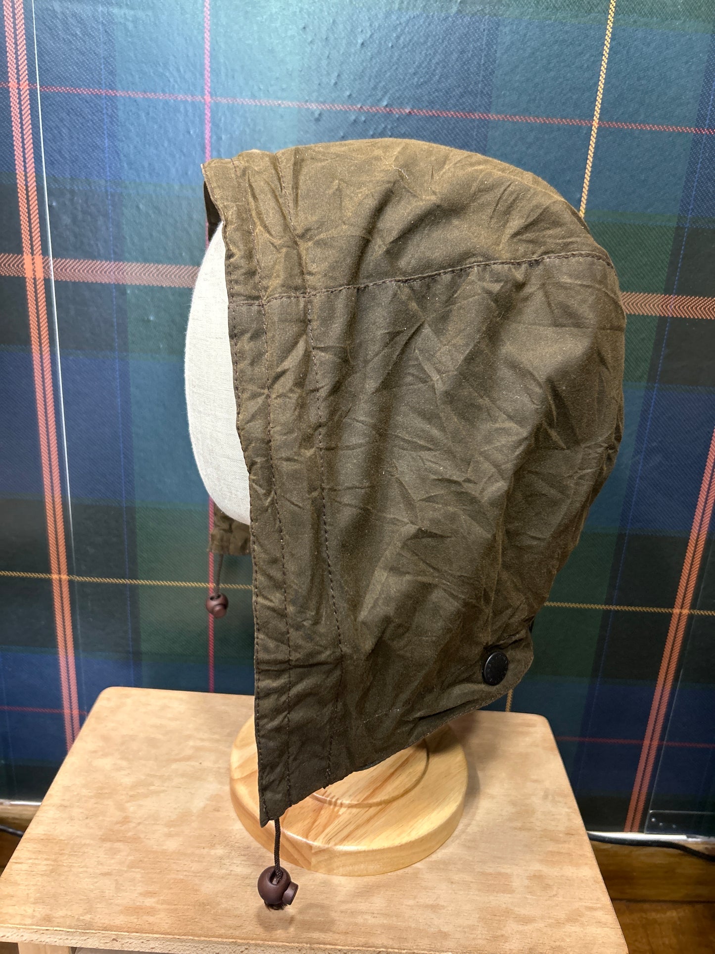 Cappuccio Barbour verde oliva A860 - Waxed Olive Hood A860