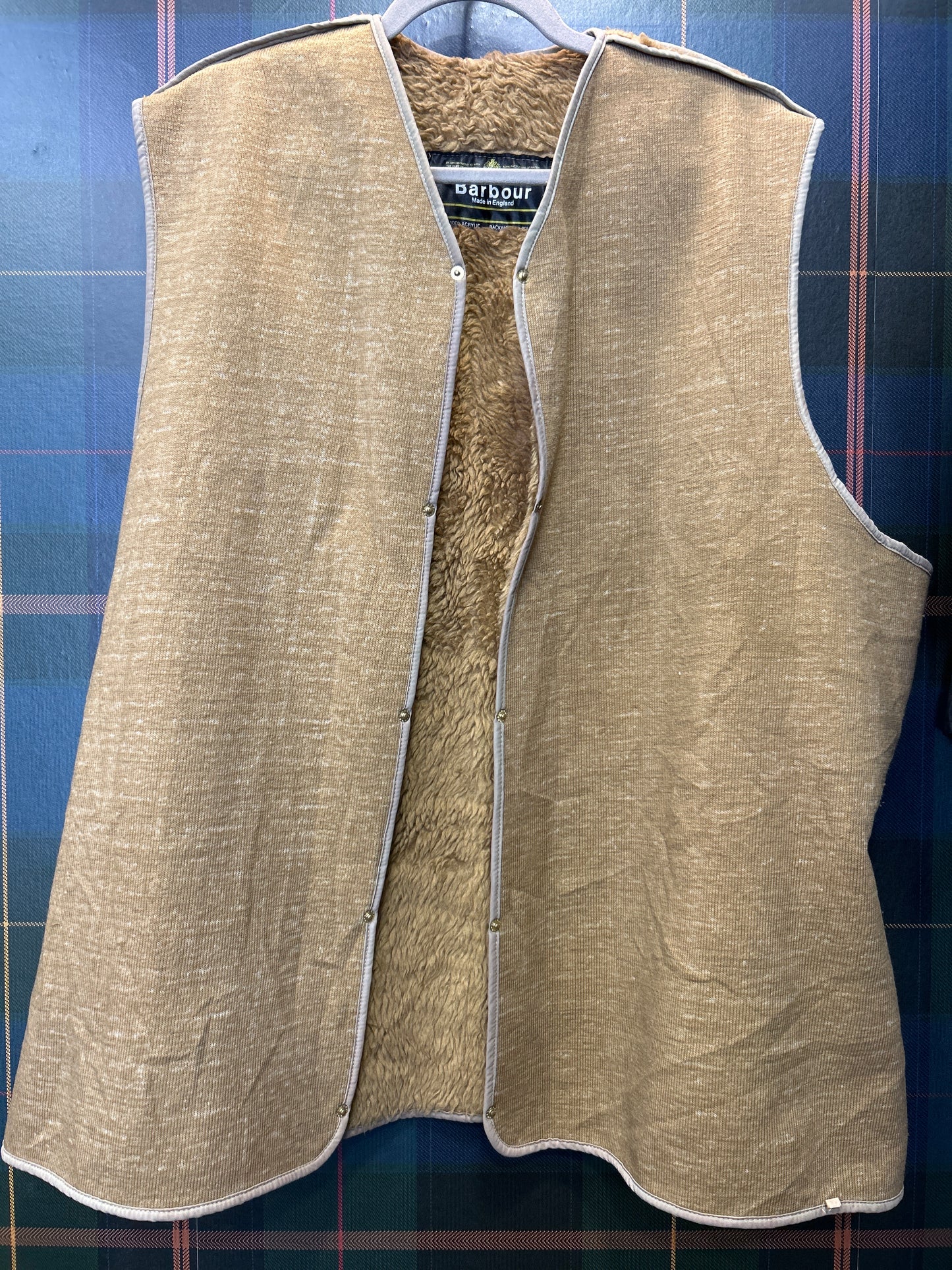 Imbottitura Rara Originale A295 con bottoni Una Corona - One crest A295 vintage liner c46/117 cm - Shop In London