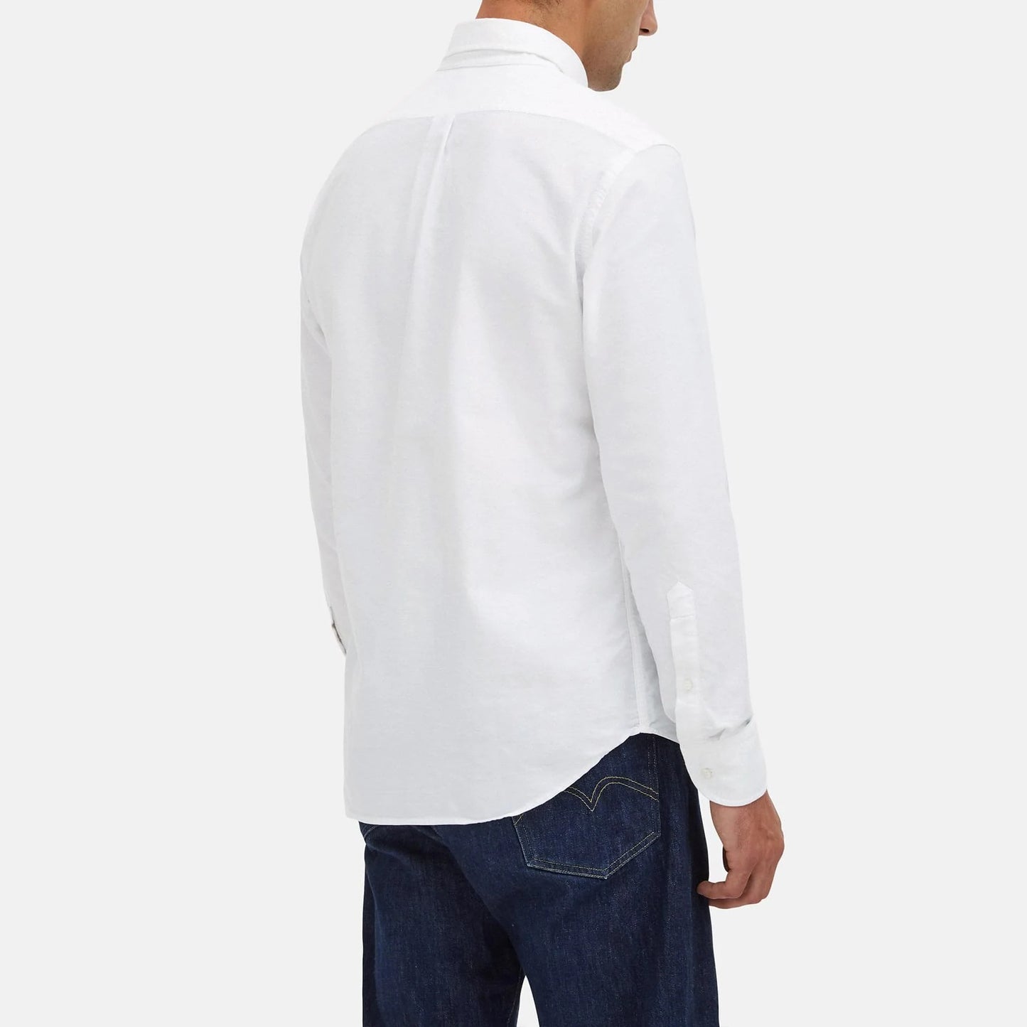 Camicia Bradford in cotone in tessuto Oxford Bianca regular fit by B.D. BAGGIES