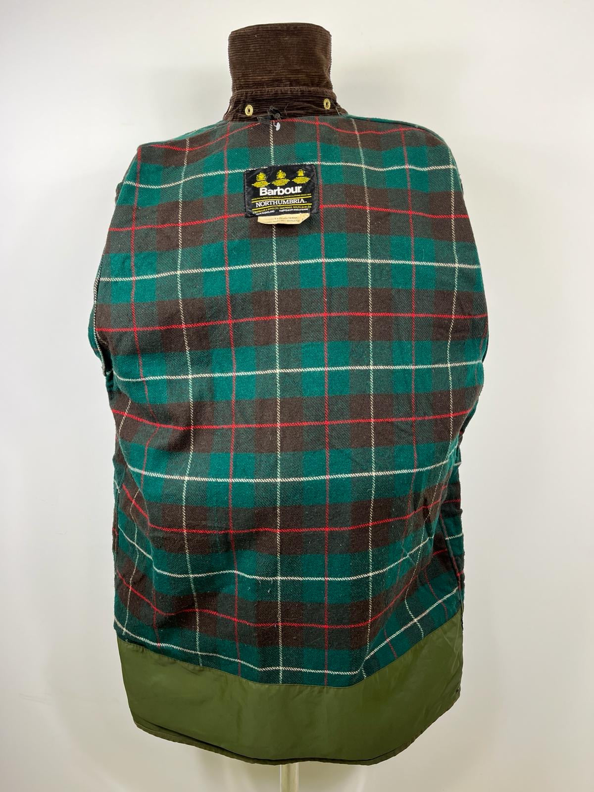 Giacca Barbour Vintage Northumbria C44/112cm-Green Northumbria Wax Jacket L/XL