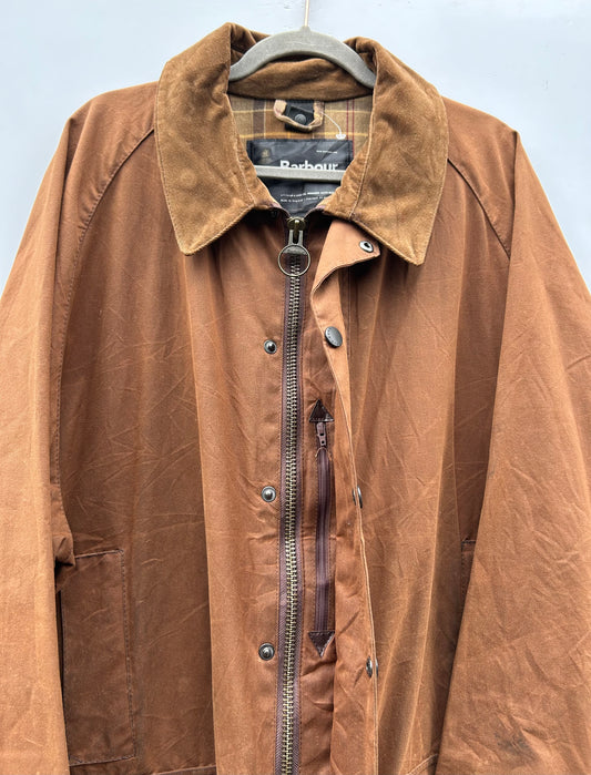 Barbour Giacca Beaufort vintage marrone XXL Man Vintage Wax Beaufort Brown XXL - Shop In London