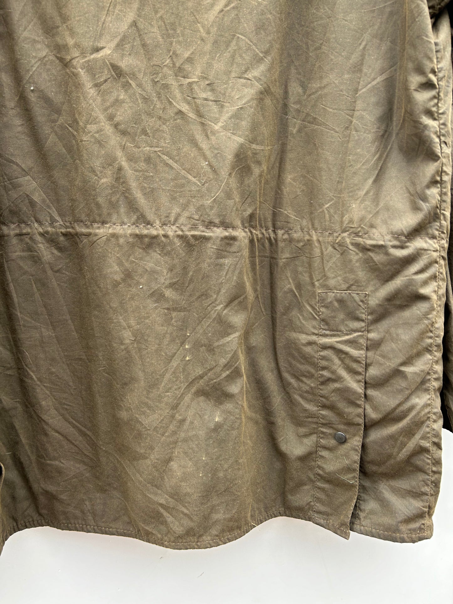 Giacca Barbour oliva vintage Durham C40/102 cm- Waxed Durham green jacket M