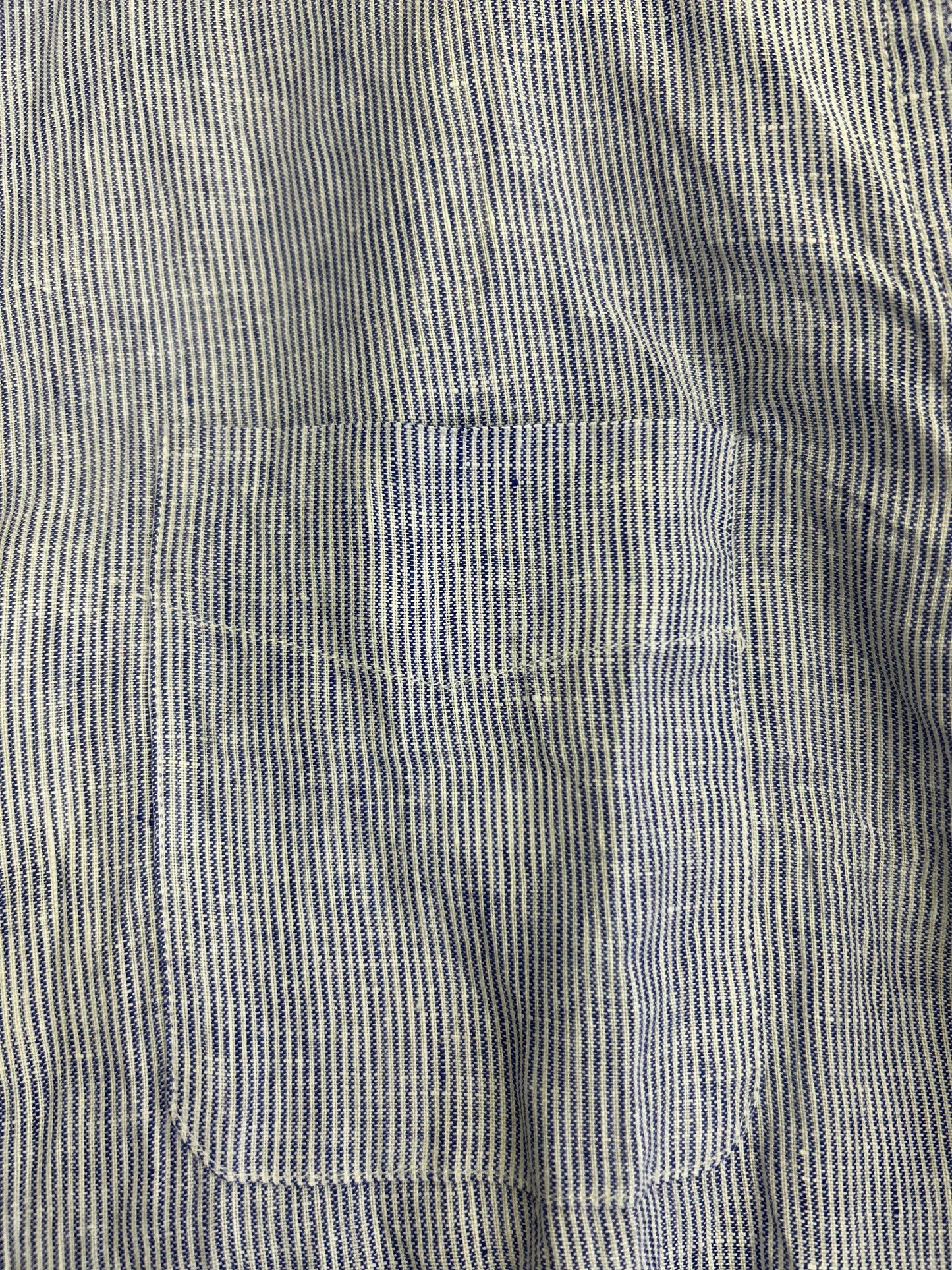 Camicia a righe blu e bianca in lino modello Dexter slim fit by B.D. BAGGIES
