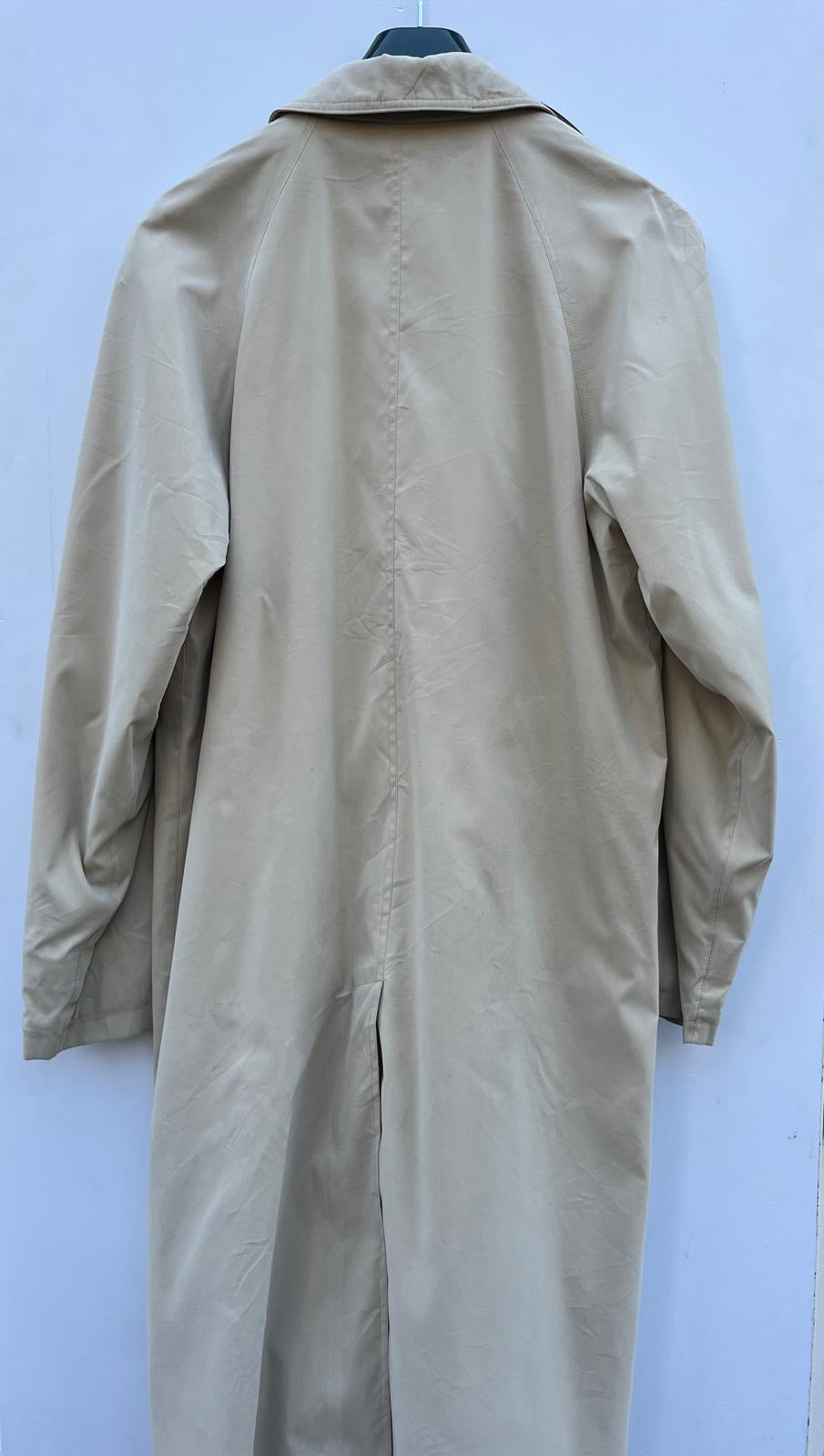 Barbour Trench Travel Mac  da uomo beige Small - Light Spring Trench Beige Jacket size S