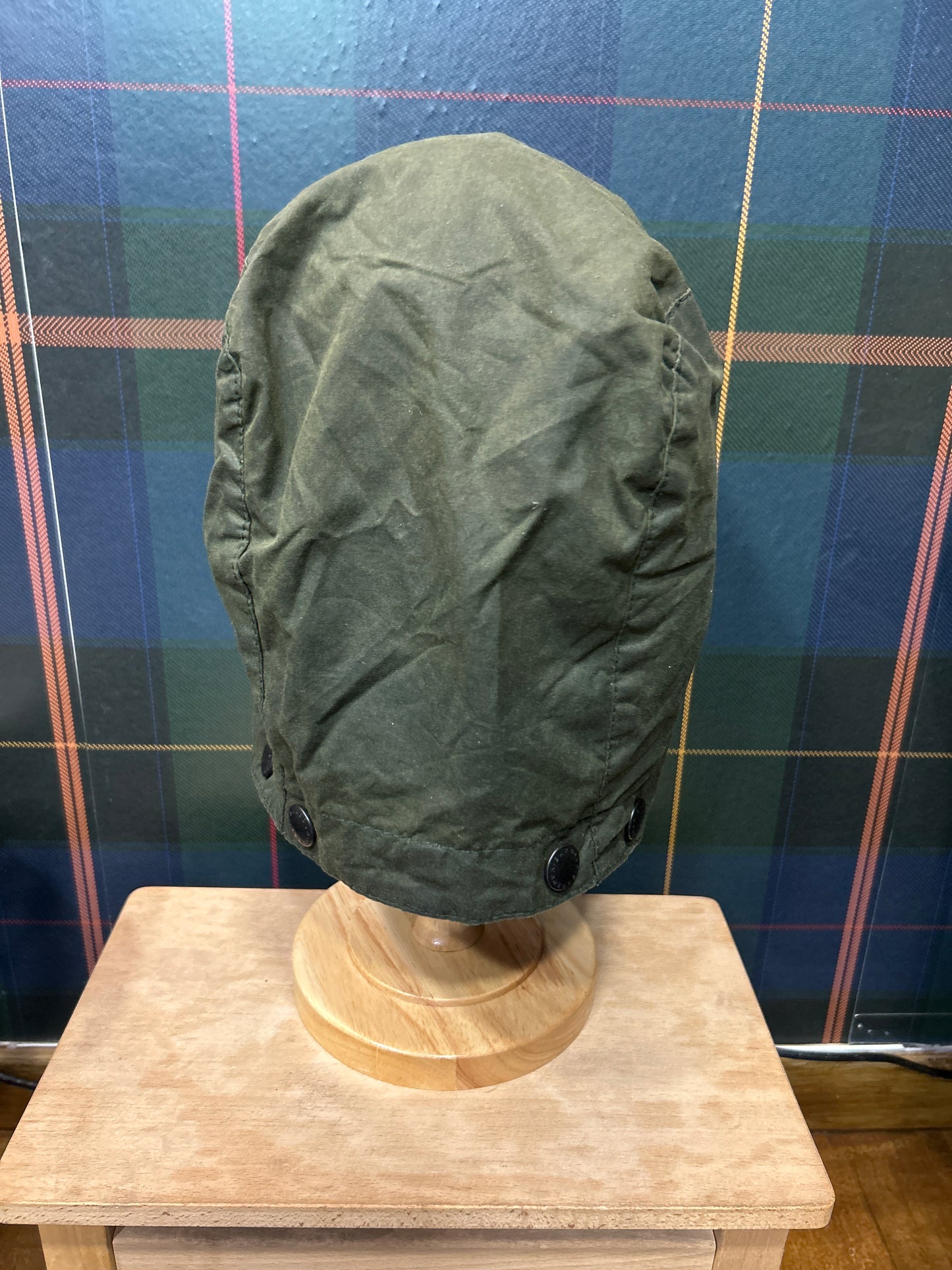 Cappuccio Barbour verde vintage - Waxed vintage Green Hood