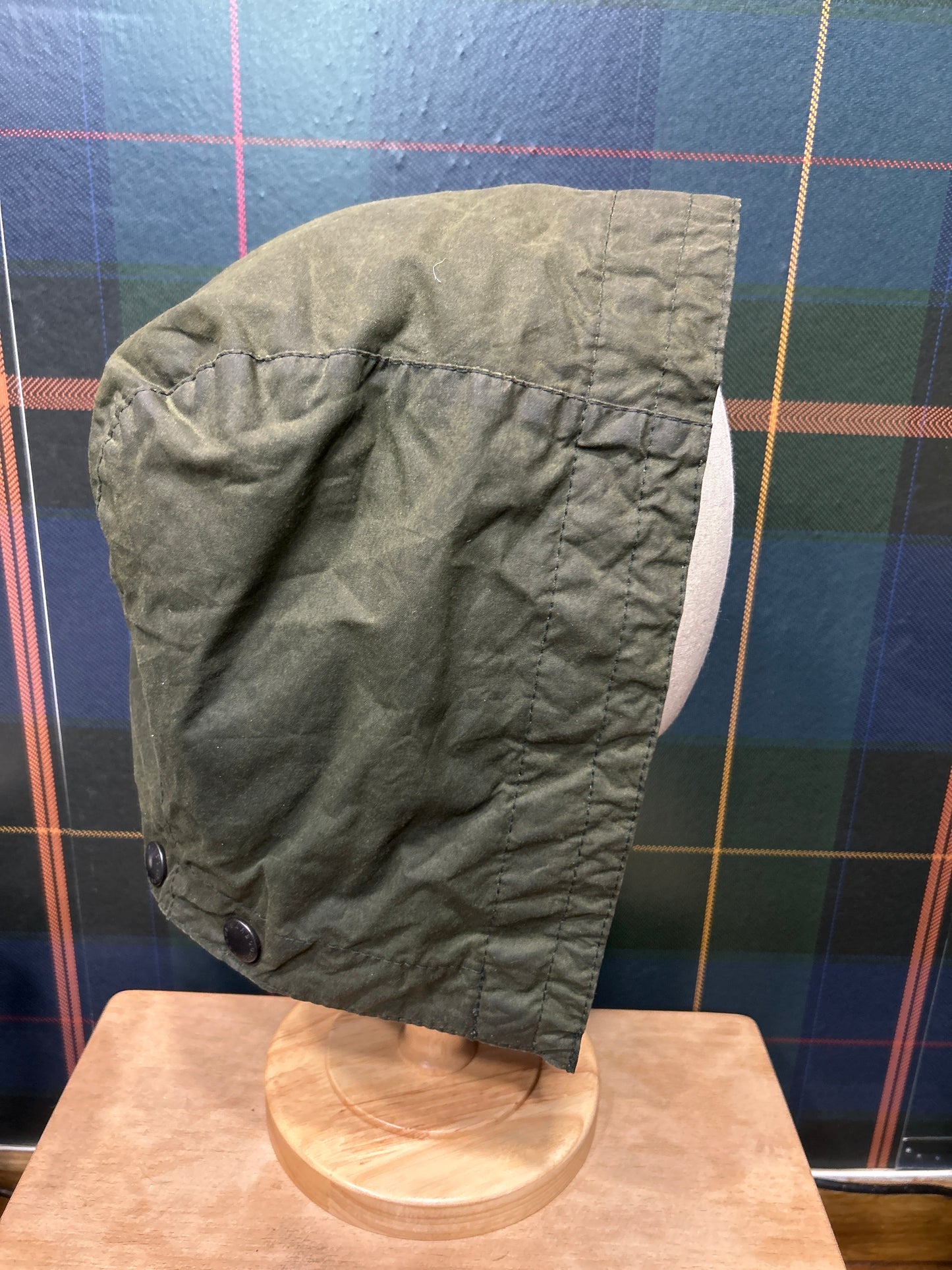 Cappuccio Barbour verde vintage - Waxed vintage Green Hood