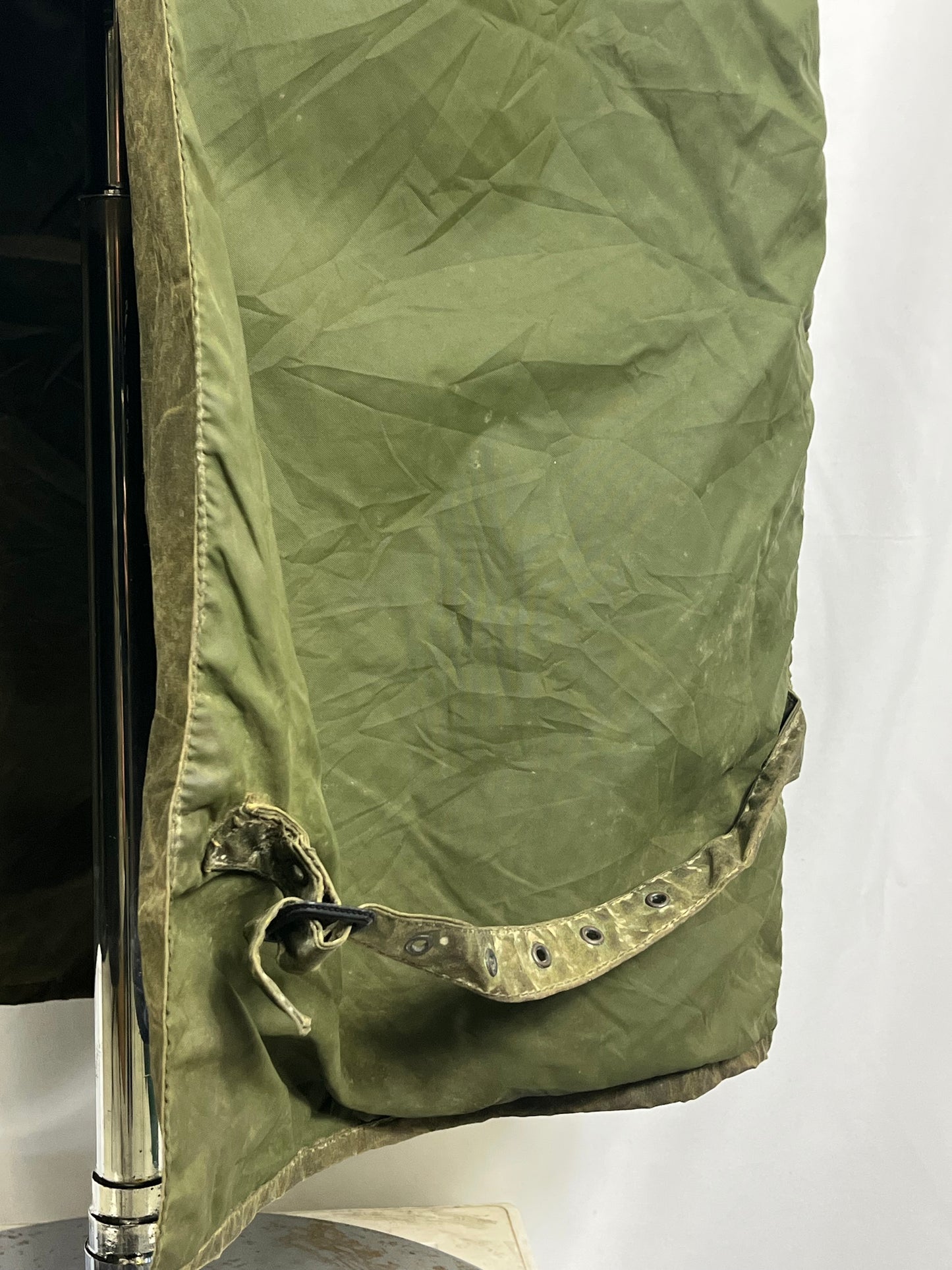 RARO Barbour Burghley Vintage verde 46/48 Unisex  Vintage wax green Burghley coat M