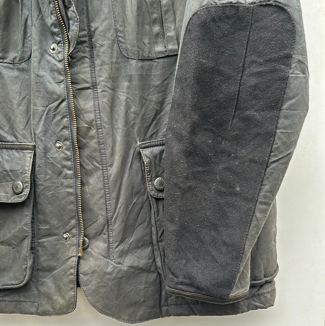 Giacca Barbour cerata da Uomo blu Spynie Jacket medium - Man Navy Wax Spynie Jacket M