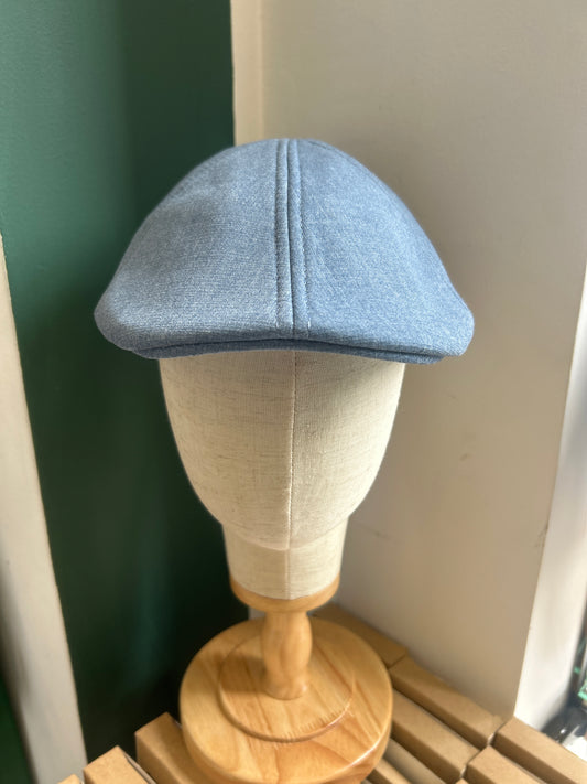 Coppola becco d'anatra in cotone blu chiaro taglia unica -Six Panel duck bill cap light blue one size - Shop In London