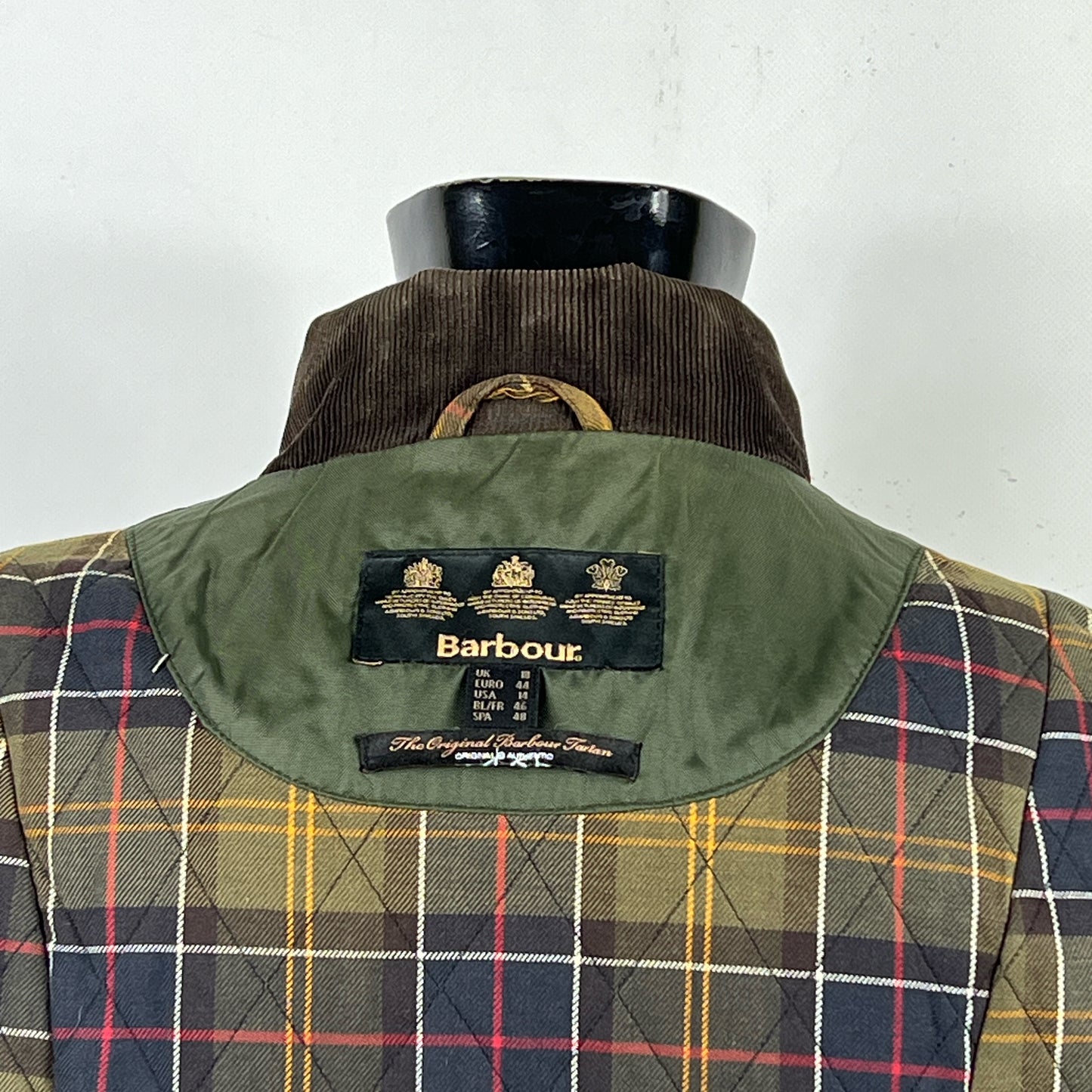 Giacca Barbour Verde Unisex Uk18  tg. 48 ita Green Waxed Unisex Coat size UK18