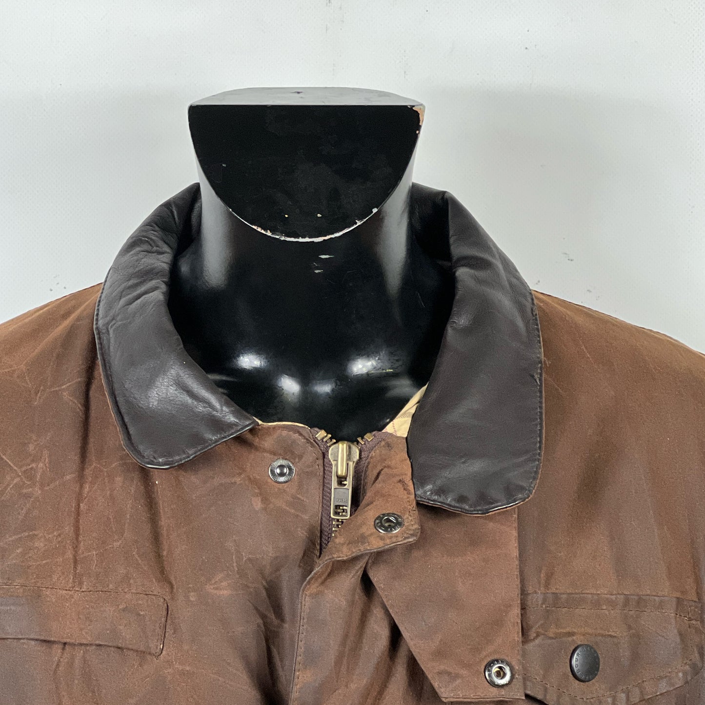 Barbour Giacca Uomo Bushman Marrone XLarge- Man Wax Brown Jacket Size XLarge