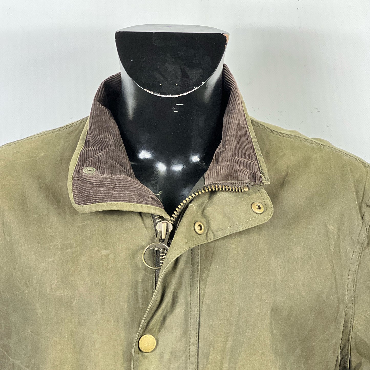 Giacca Barbour Verde New Hampshire Cerata XLarge - Man Green waxed jacket Size xl