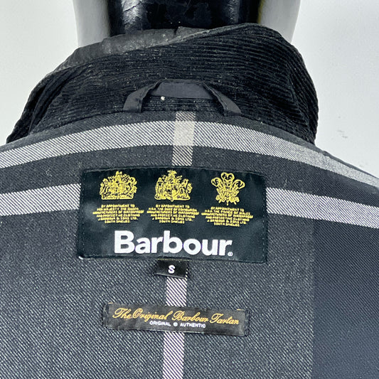Giacca Barbour nera Crieff Wax Jacket Small -Man black Crieff wax Jacket Size Small