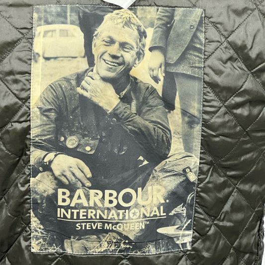 Barbour Merchant Steve Mc Queen Verde Small SLIM FIT- Man Green Steve Mc Queen Size S
