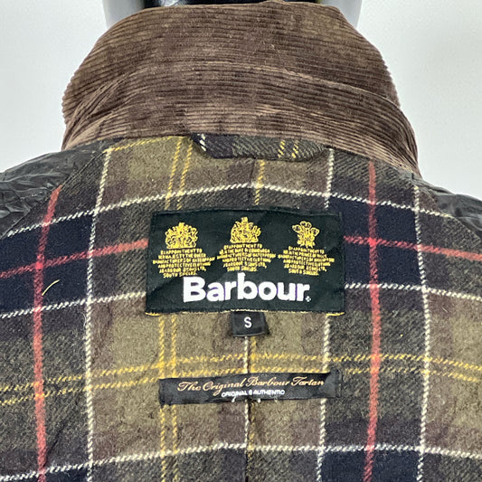 Giacca Barbour Longhurst Verde Small- Man Green wax Longhurst Jacket Size Small