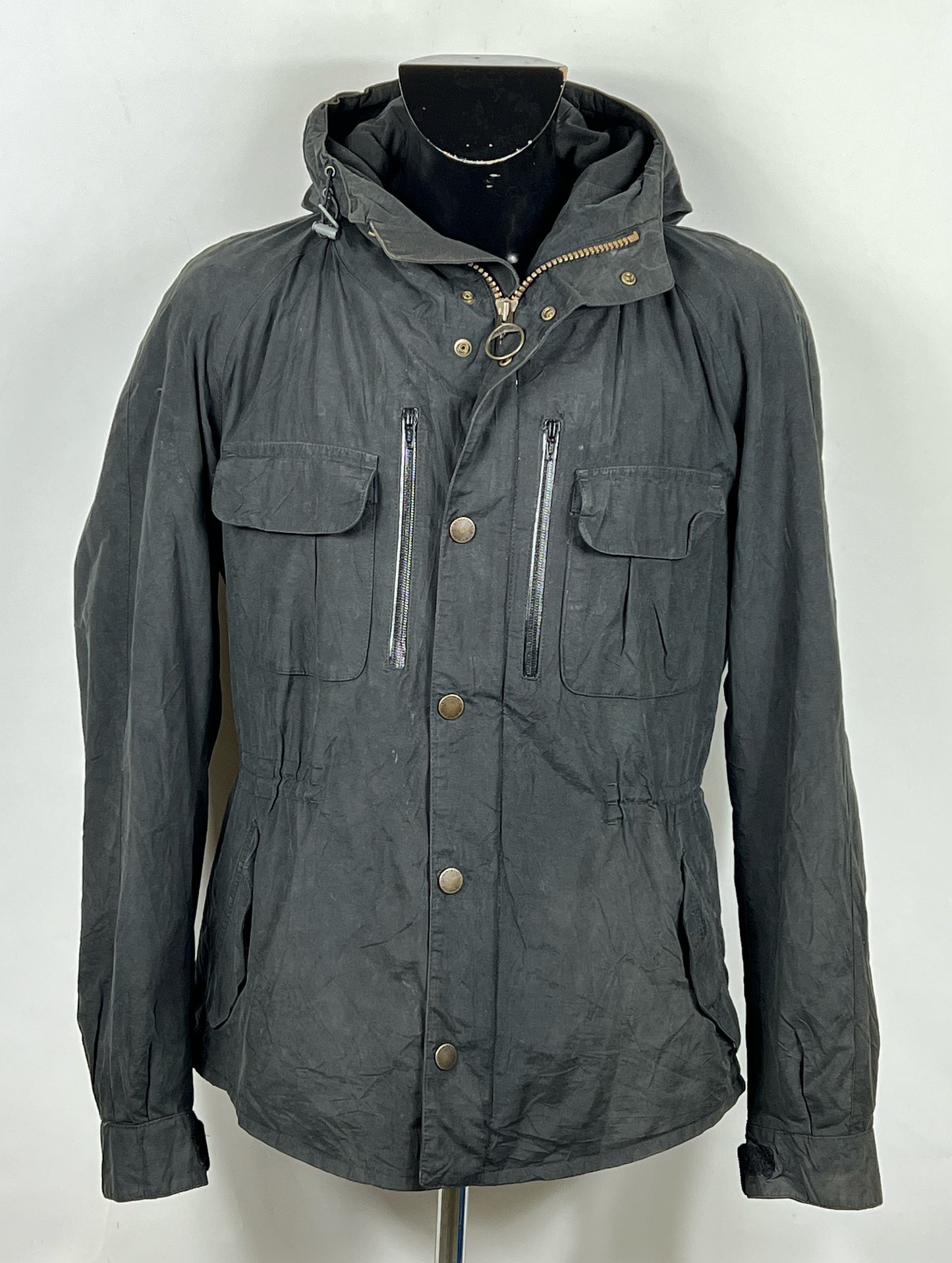 Giacca Barbour Dept B nera Galbi wax jacket Medium-Black Dept B wax jacket size M