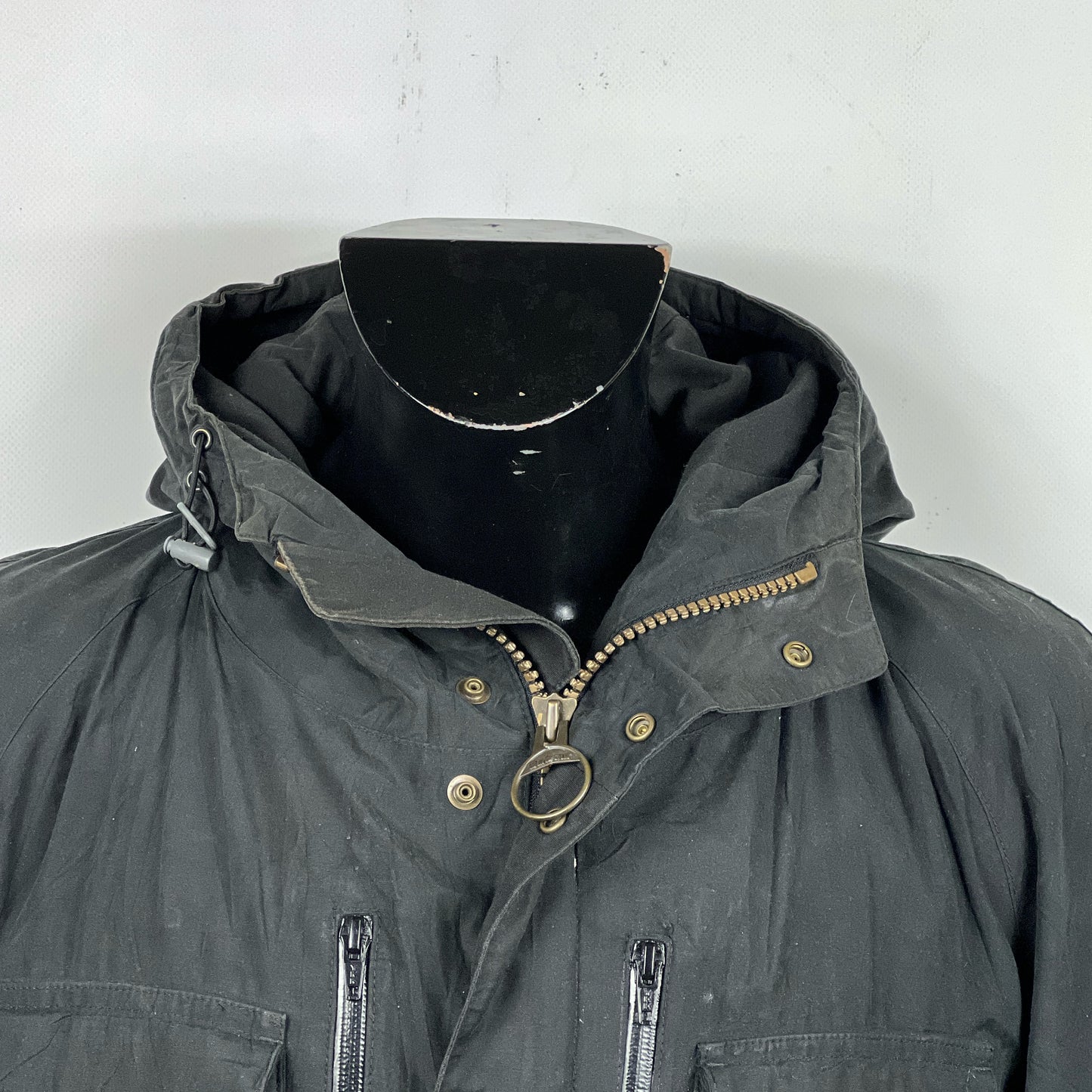 Giacca Barbour Dept B nera Galbi wax jacket Medium-Black Dept B wax jacket size M