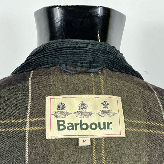 Barbour Cappotto Brambling blu cerato -Man Navy Brambling wax coat size M