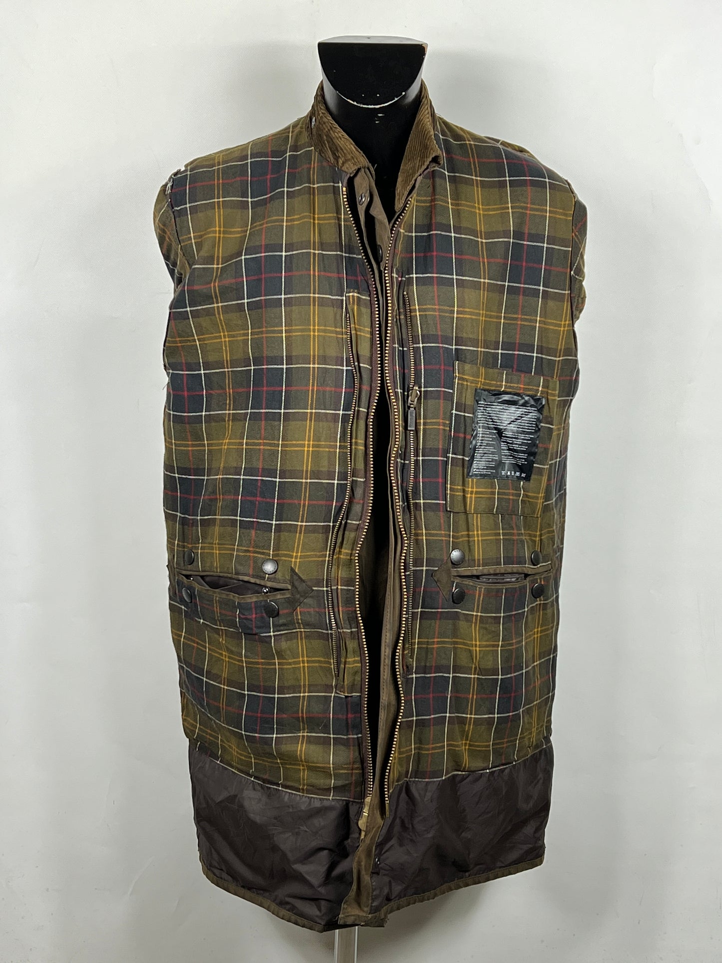 Giacca Barbour Northumbria c40/102 cm olive - Olive Northumbria wax jacket size M