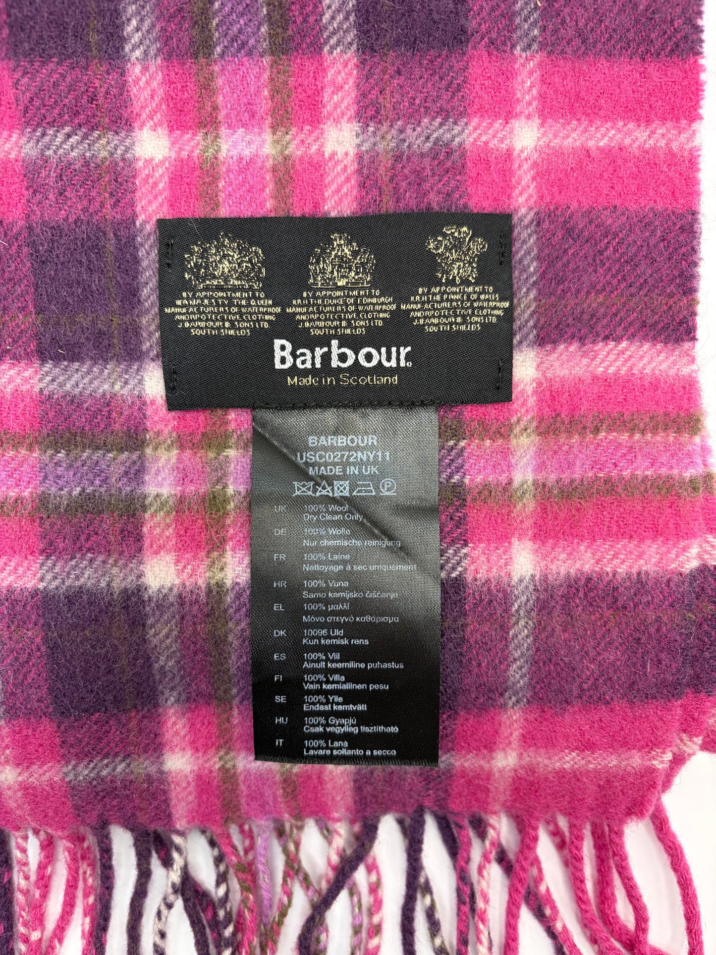 Sciarpa Barbour in lana - Shop In London