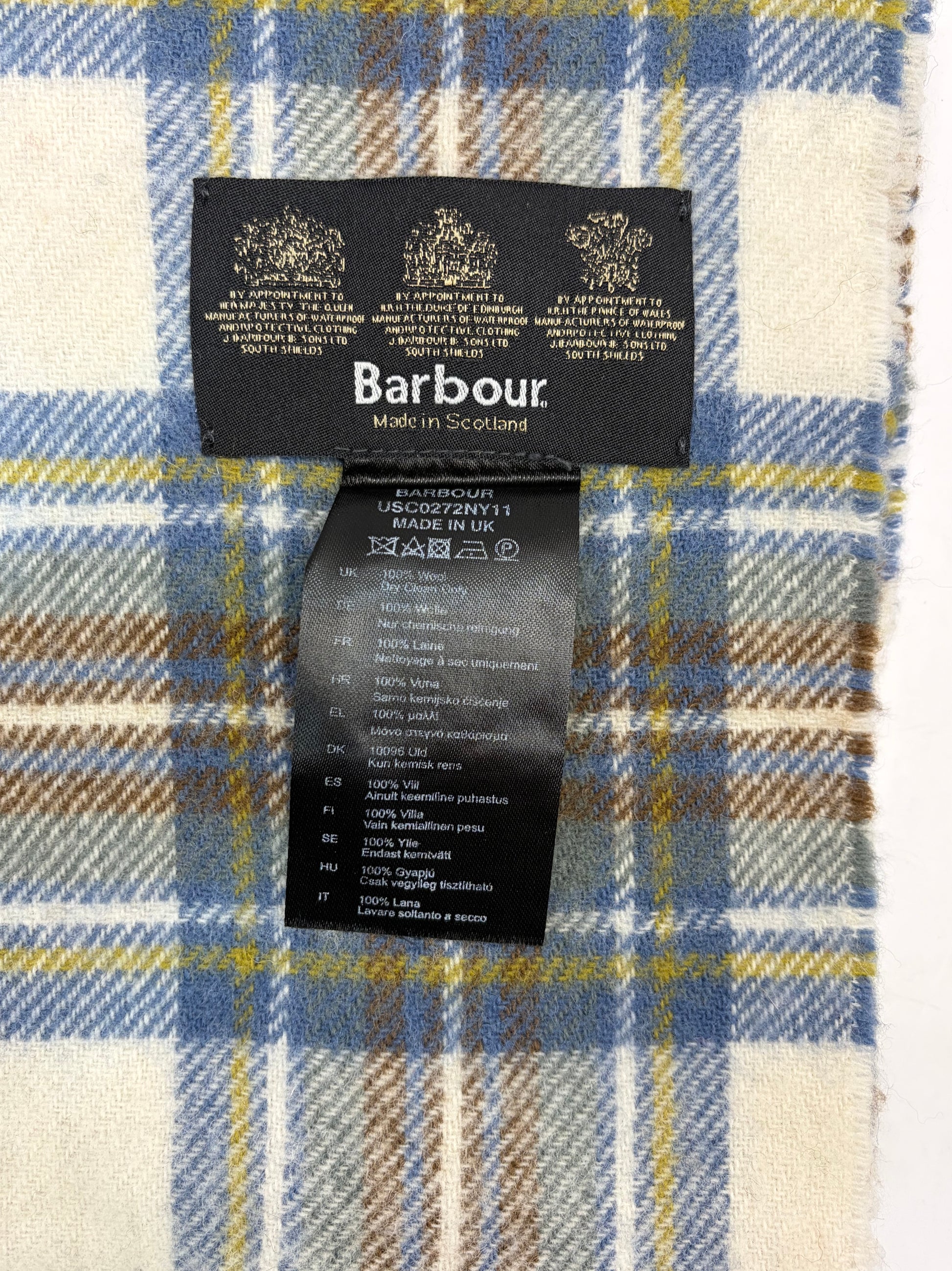 Sciarpa Barbour in lana - Shop In London