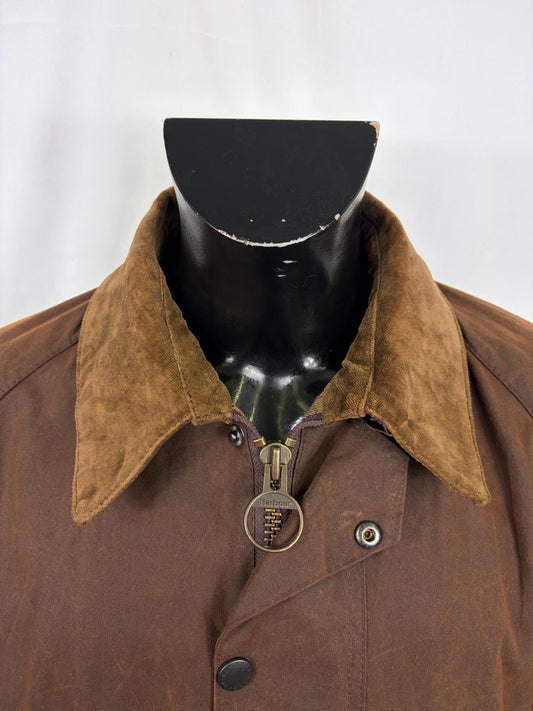 Barbour Giacca Beaufort vintage marrone Large Man Vintage Wax Beaufort Brown Size L - Shop In London