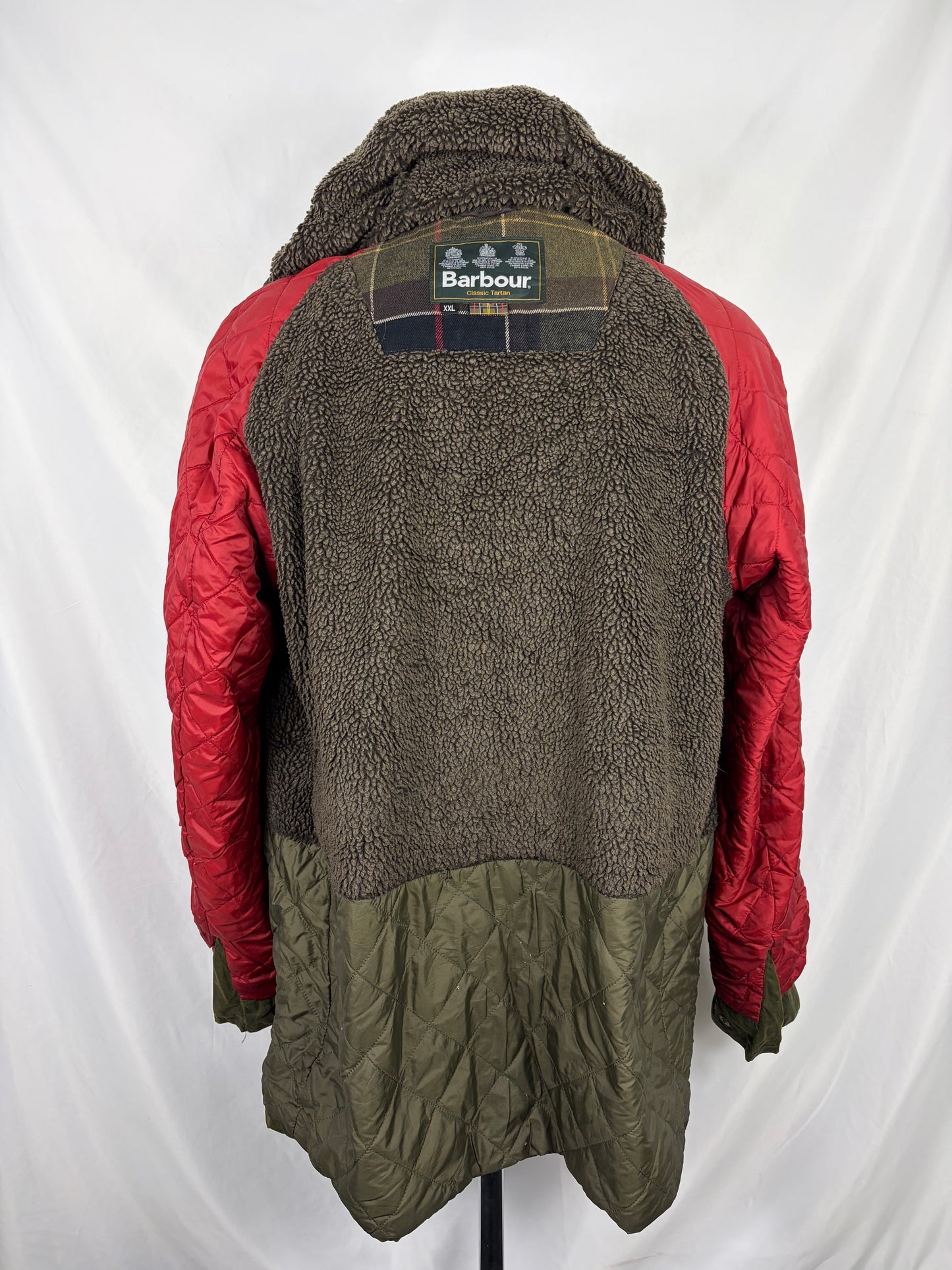 Barbour Parka Giacca verde Uomo Brindle wax jacket XXL Man Green wax Jacket Size XXLarge