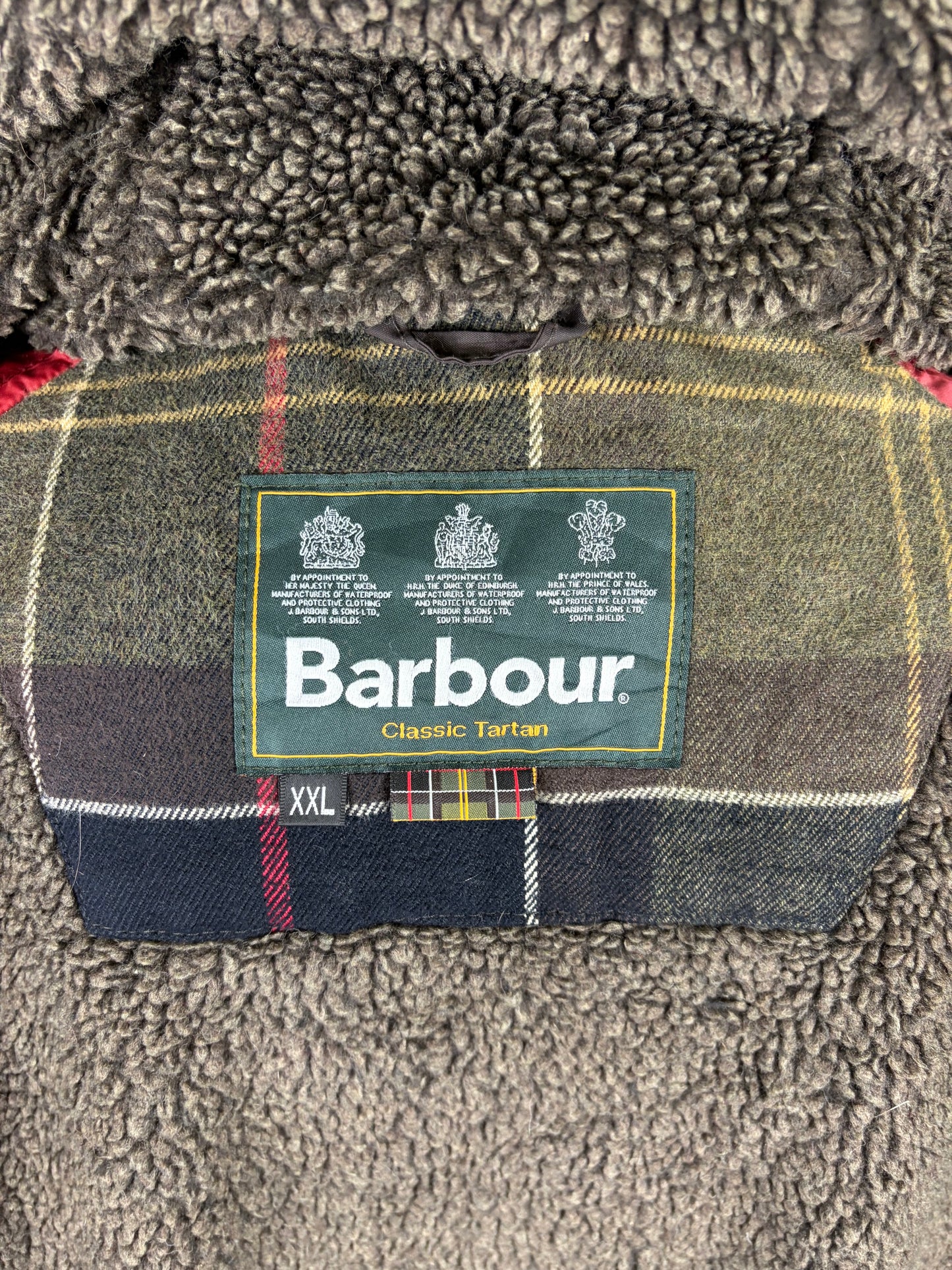 Barbour Parka Giacca verde Uomo Brindle wax jacket XXL Man Green wax Jacket Size XXLarge