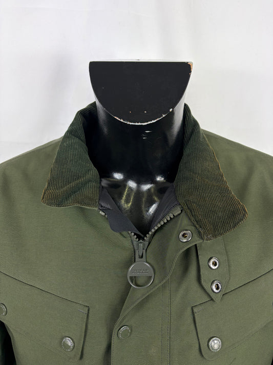 Giacca Barbour International Verde Medium- Man Olive International  Waterproof Jacket size M - Shop In London