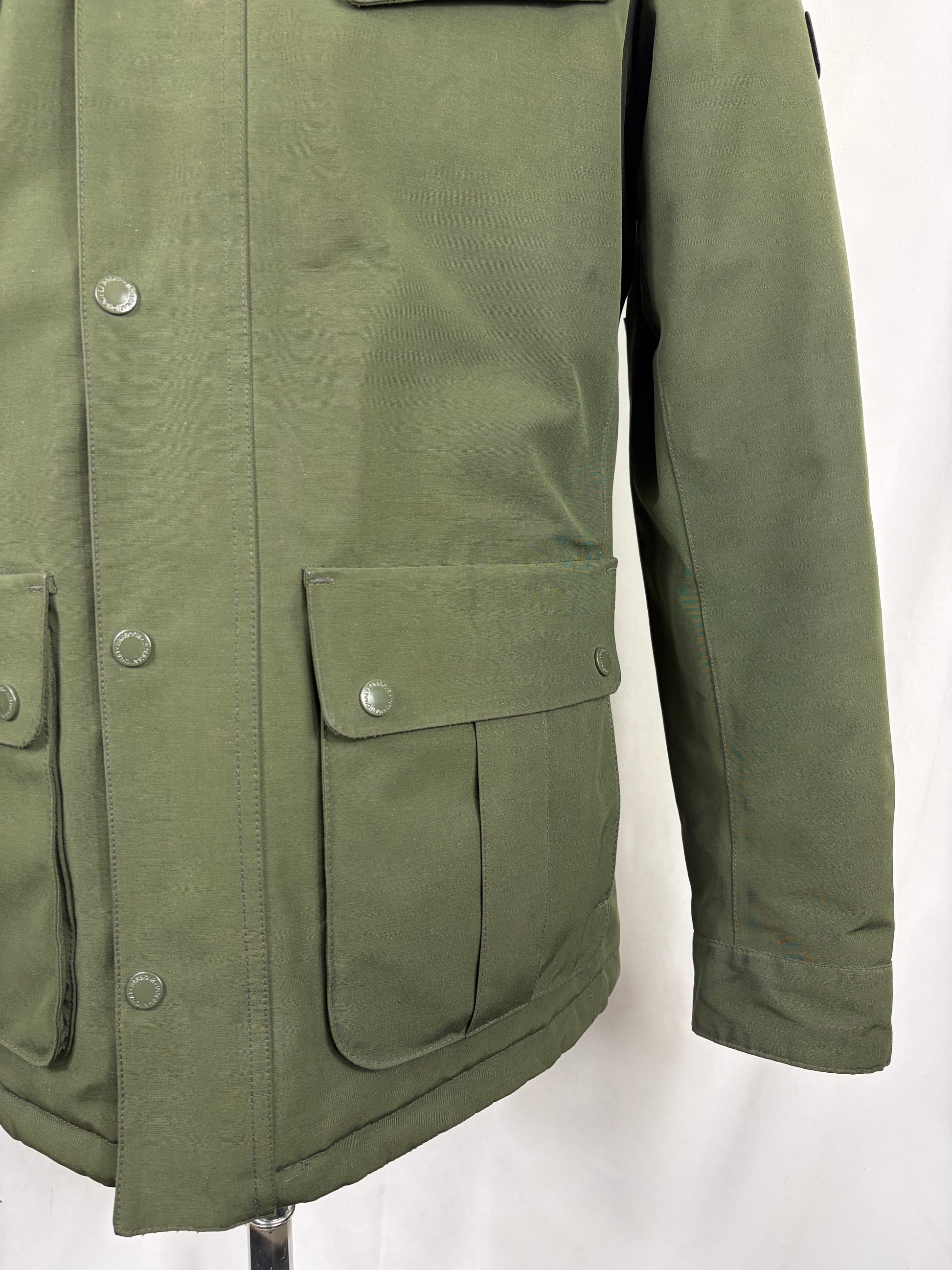 Giacca Barbour International Verde Medium- Man Olive International  Waterproof Jacket size M - Shop In London