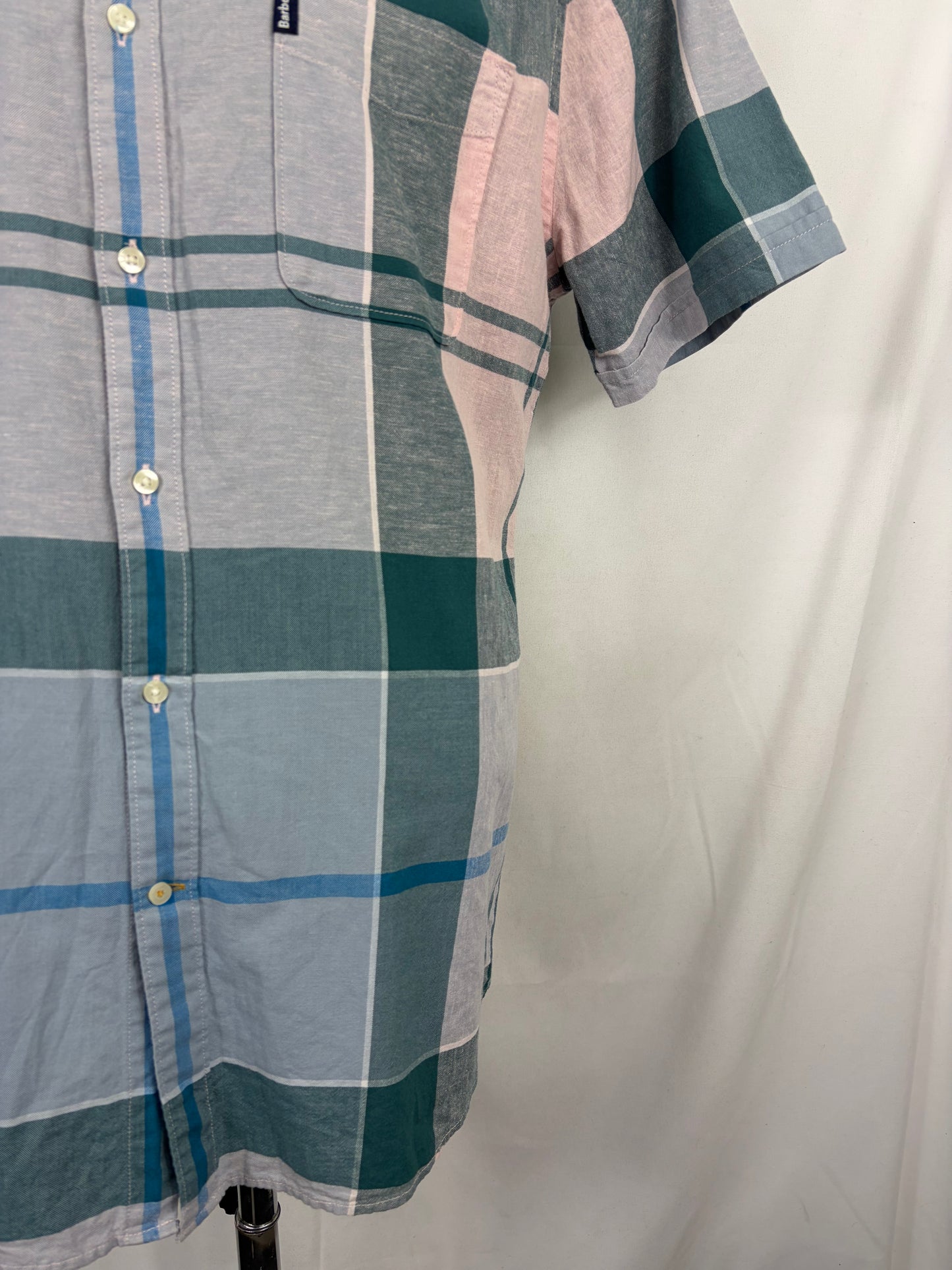 Camicia Barbour da uomo in cotone taglia Large - Shop In London