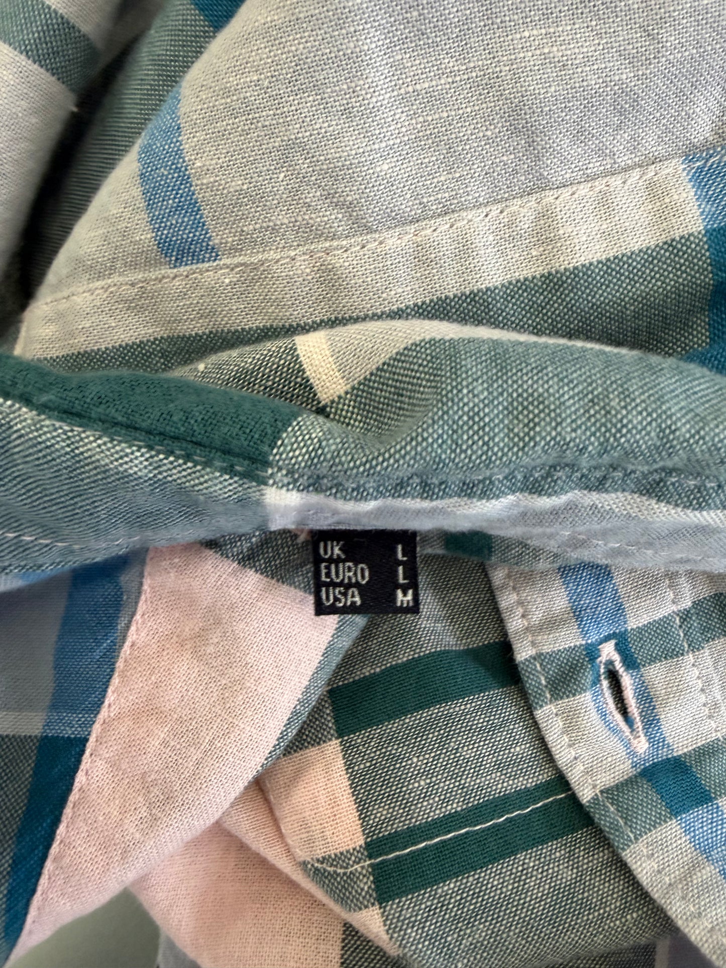 Camicia Barbour da uomo in cotone taglia Large - Shop In London