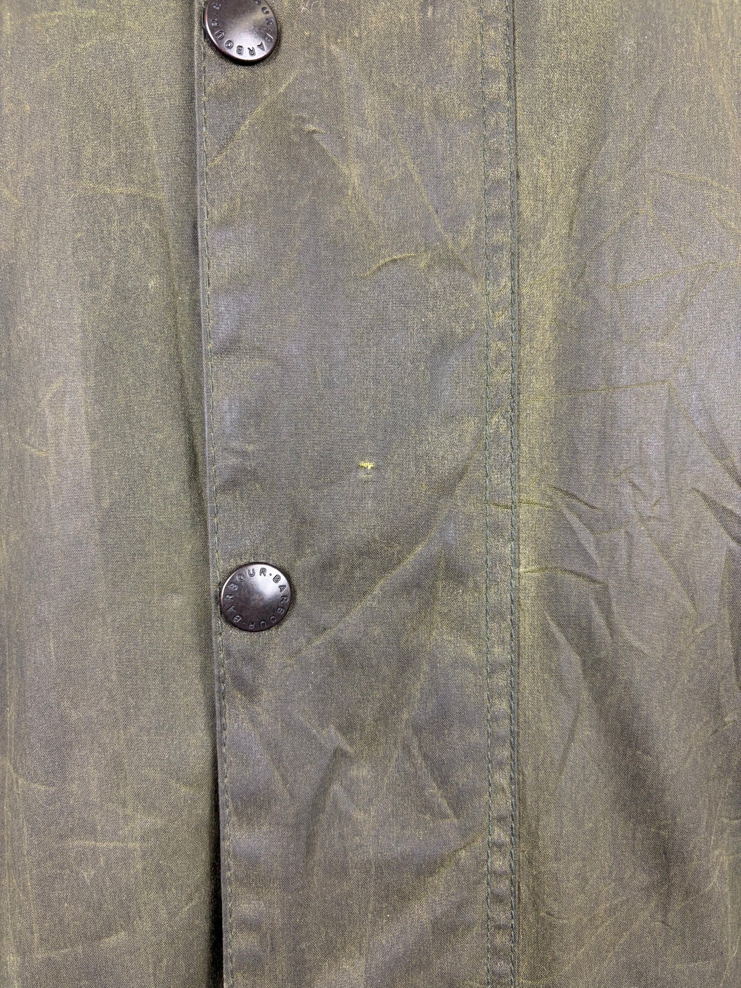 Giacca Barbour Unisex Border Verde C38/97cm - Green Wax green Border Coat  Size Medium