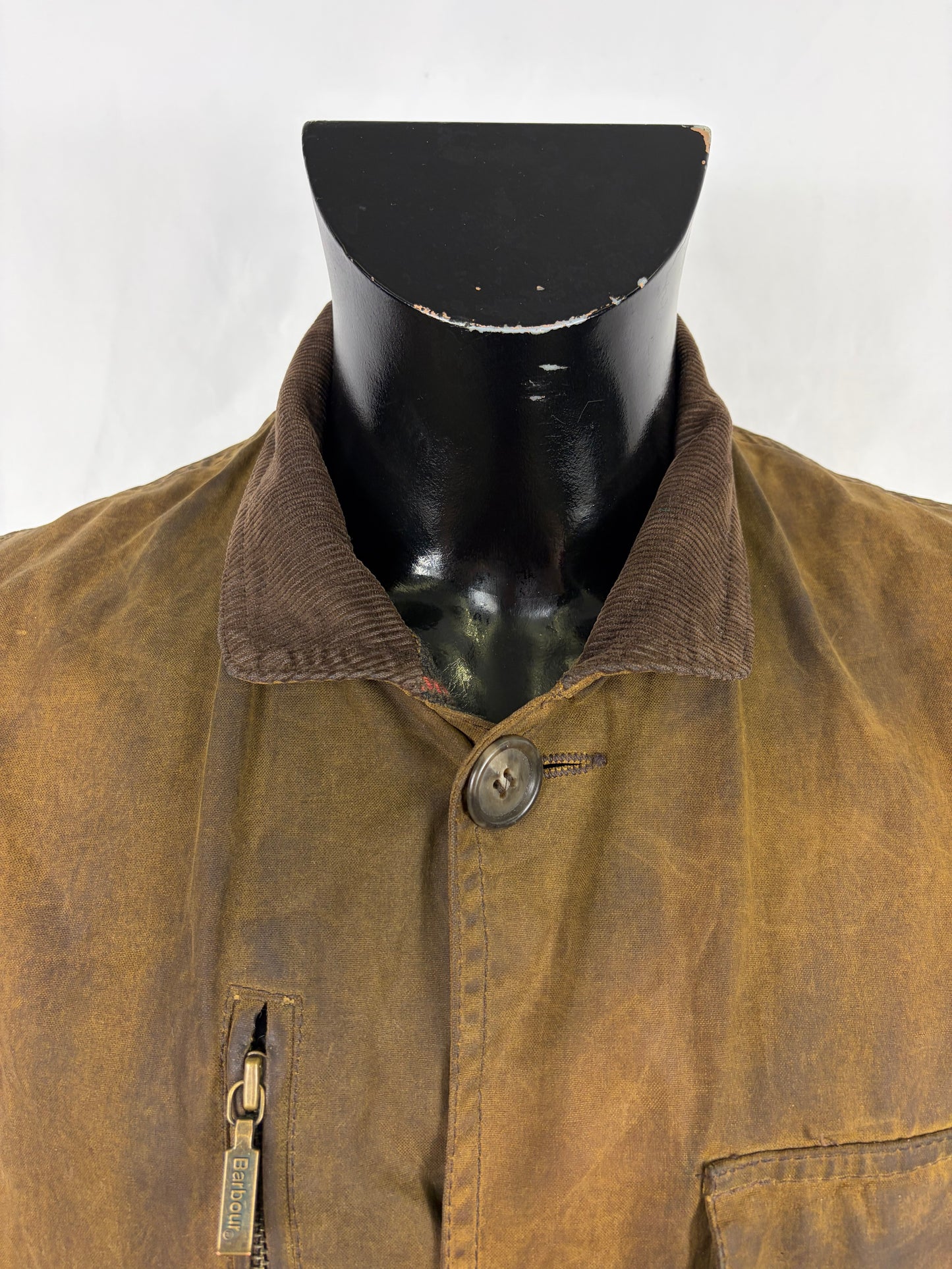 Barbour Gilet Uomo cerato Beauchamp marrone Medium - Man Waxed Beauchamp waistcoat size M