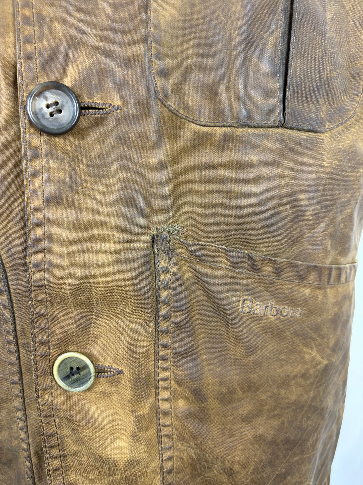 Barbour Gilet Uomo cerato Beauchamp marrone Medium - Man Waxed Beauchamp waistcoat size M