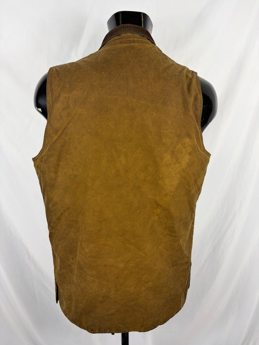 Barbour Gilet Uomo cerato Beauchamp marrone Medium - Man Waxed Beauchamp waistcoat size M