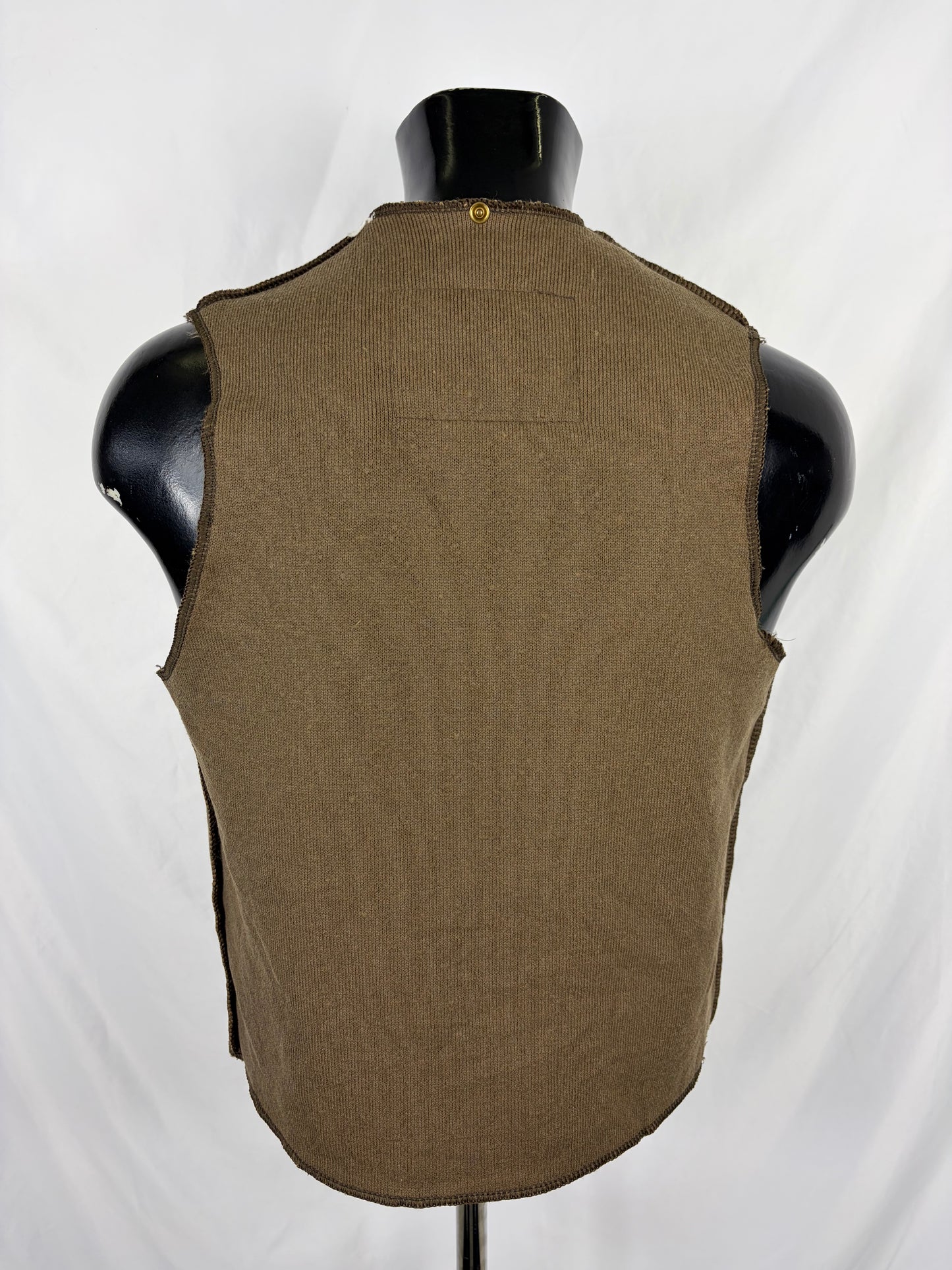 Imbottitura Barbour vintage A298 con bottoni Taglia Large C30 Bambino- Kid Vintage Pile Lining A298 c30