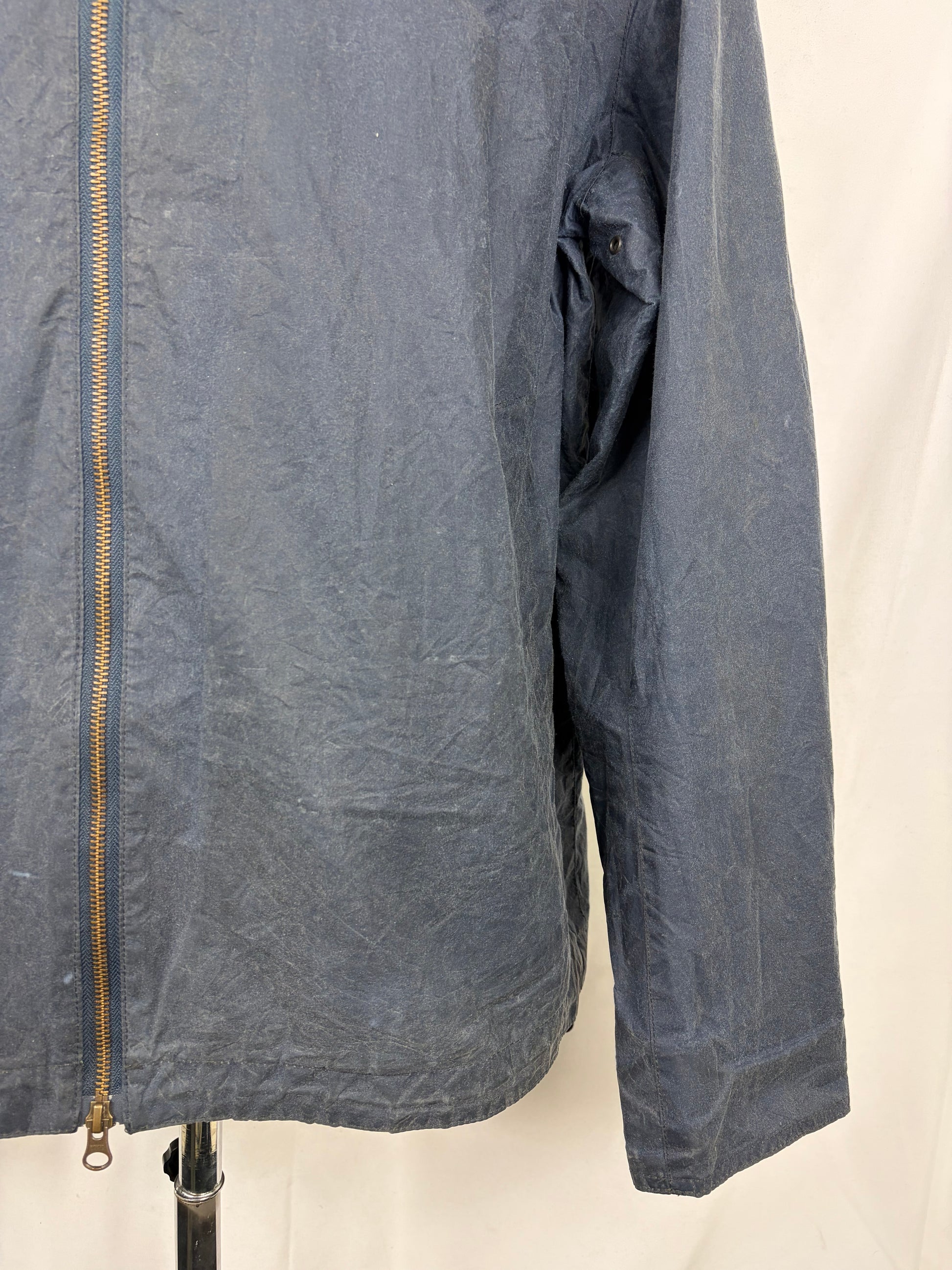 Giacca Barbour Uomo cerata corta blu XXLarge Man Short navy Jacket Size XXLarge - Shop In London