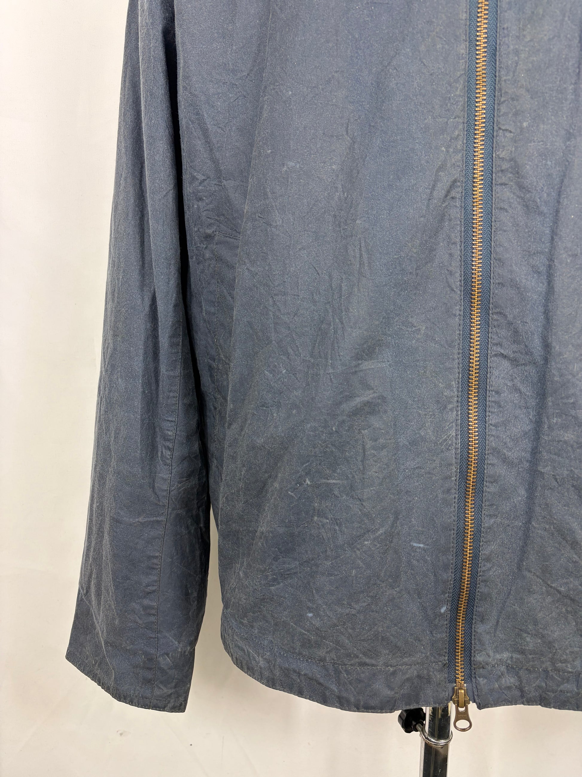 Giacca Barbour Uomo cerata corta blu XXLarge Man Short navy Jacket Size XXLarge - Shop In London