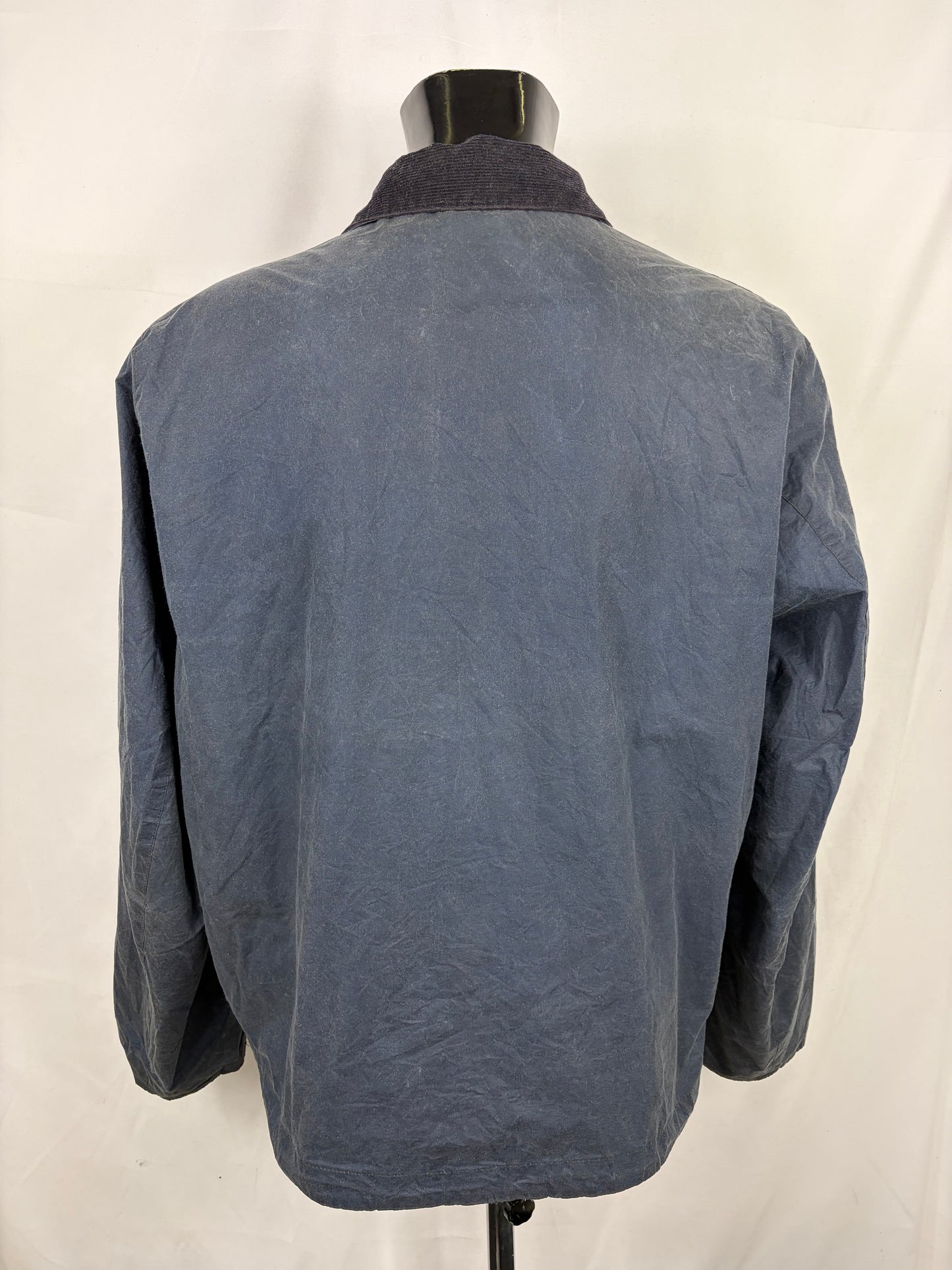 Giacca Barbour Uomo cerata corta blu XXLarge Man Short navy Jacket Size XXLarge - Shop In London