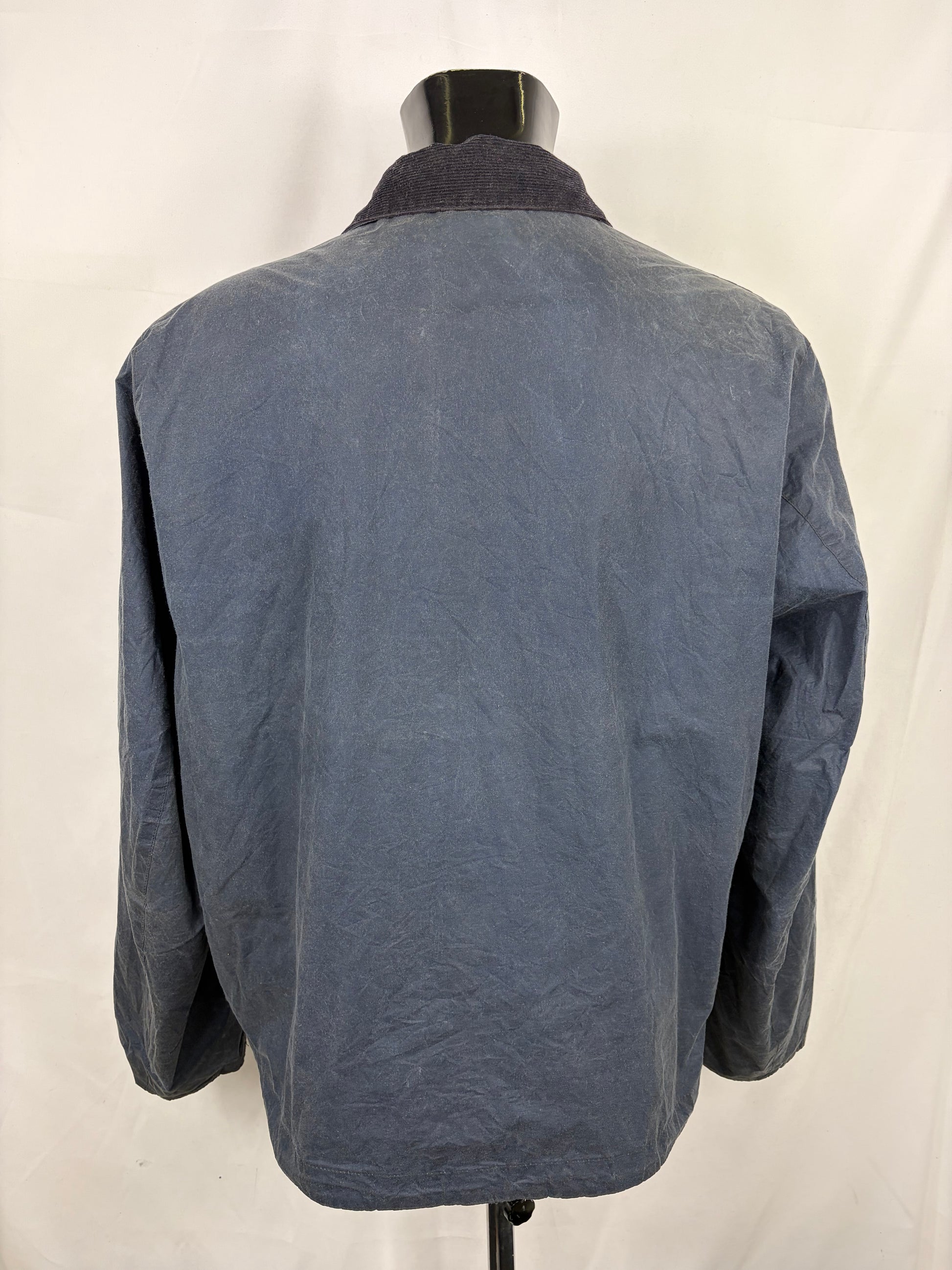 Giacca Barbour Uomo cerata corta blu XXLarge Man Short navy Jacket Size XXLarge - Shop In London