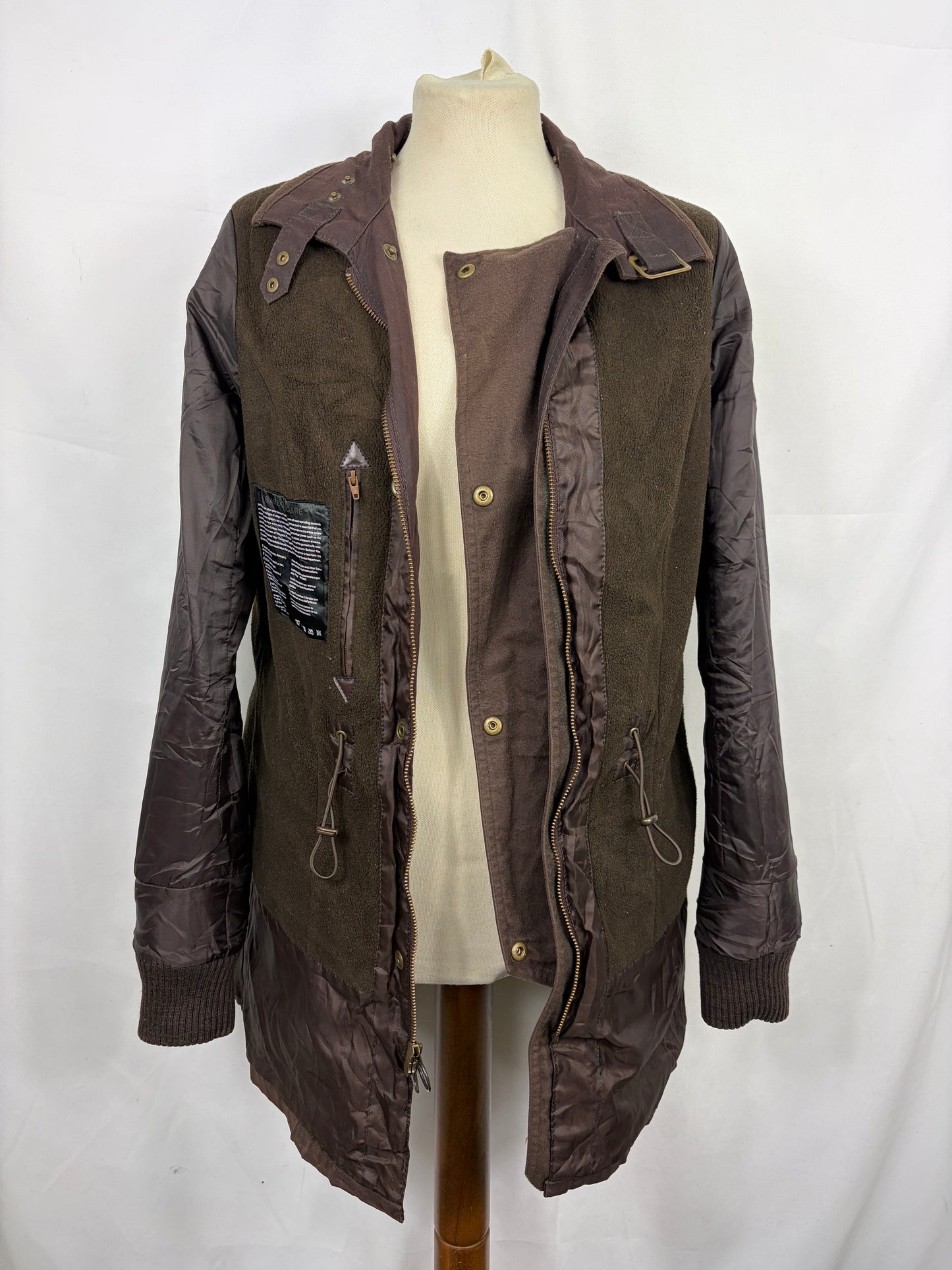 Giacca Barbour Donna Marrone cerata Medium UK12 - Lady Brown Stockyard jacket size M uk12 - Shop In London