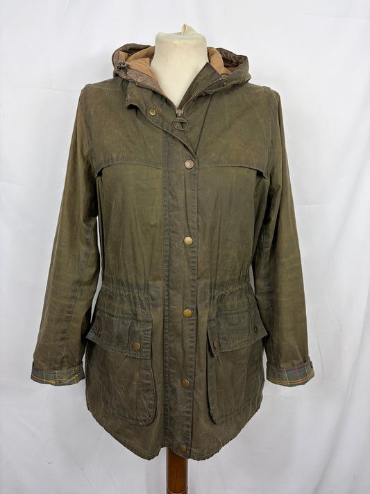 Giacca Barbour verde da donna Lightweight Durham Uk12 tg.42 - Green Lady Lightweight Durham Jacket size uk12 - Shop In London